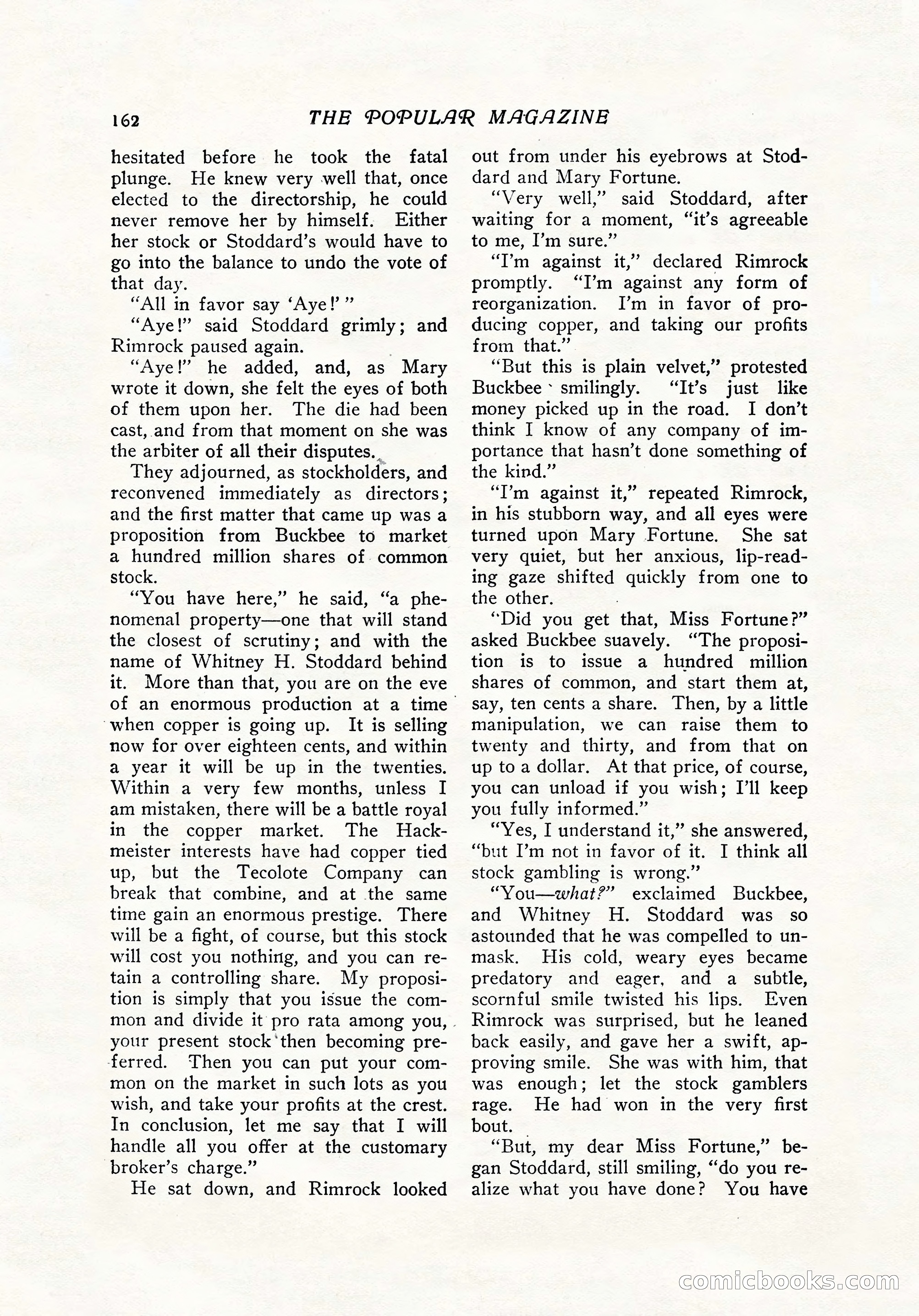 The Popular Magazine, December 7, 1916 — page 168 of 232