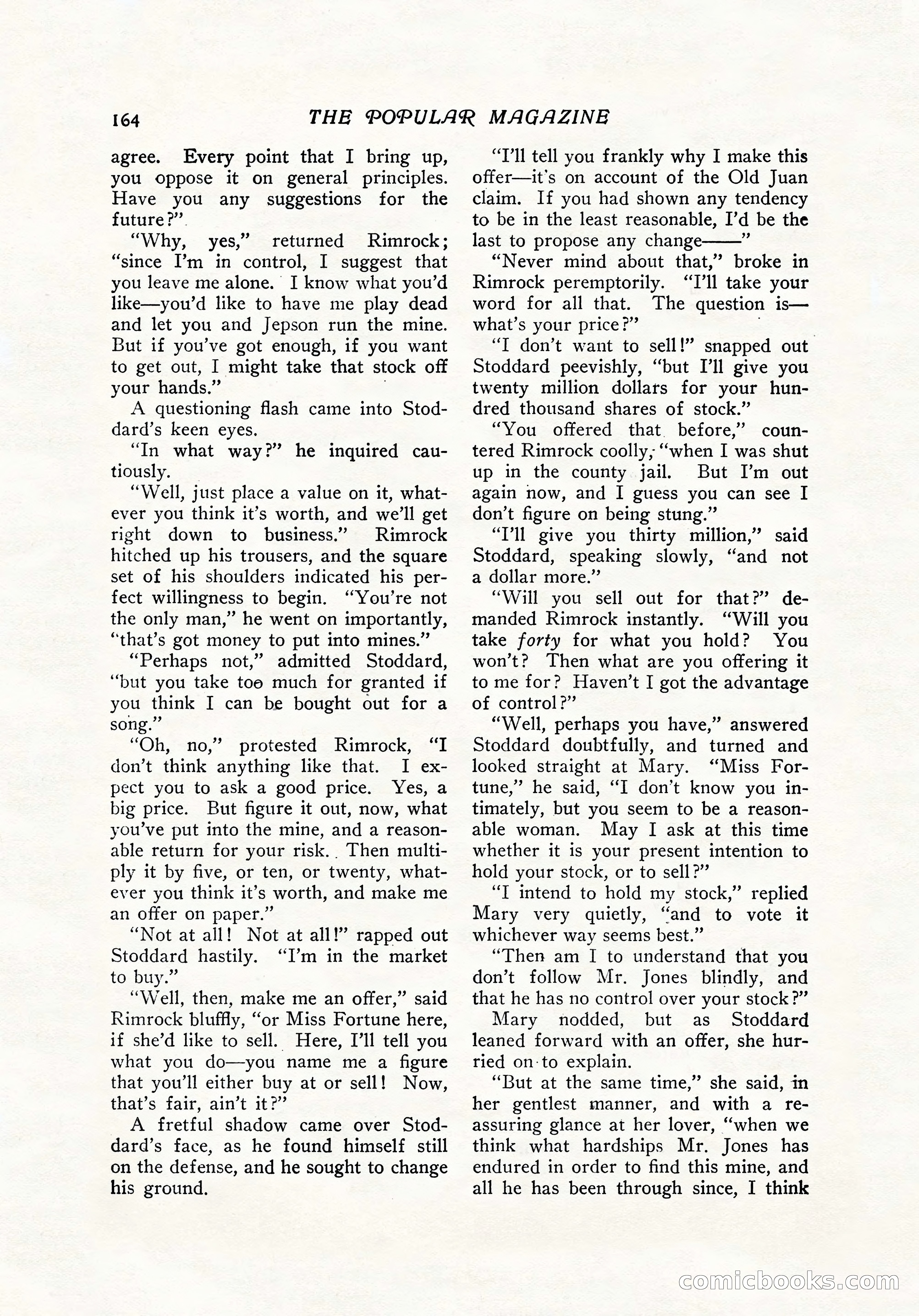 The Popular Magazine, December 7, 1916 — page 170 of 232