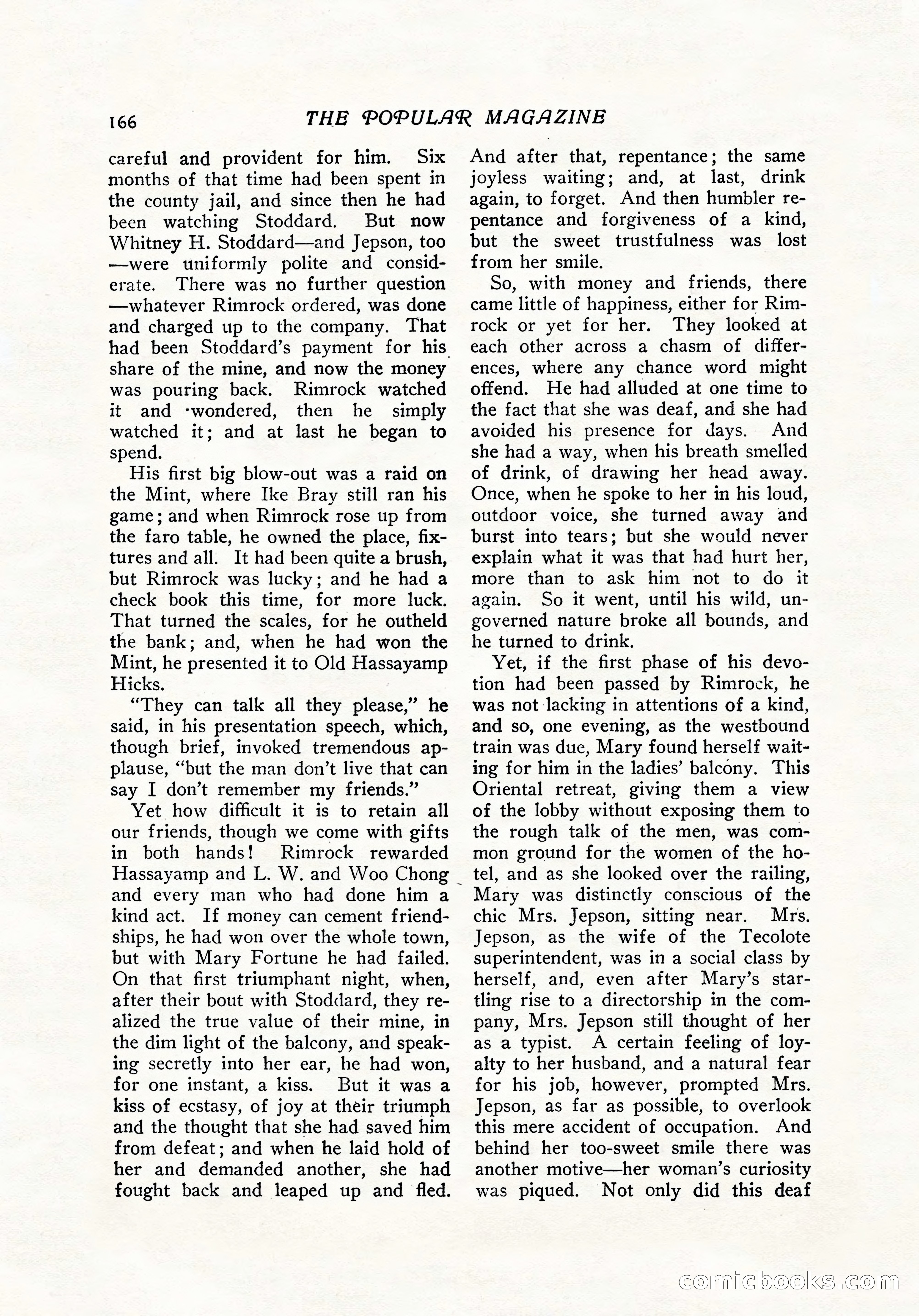 The Popular Magazine, December 7, 1916 — page 172 of 232