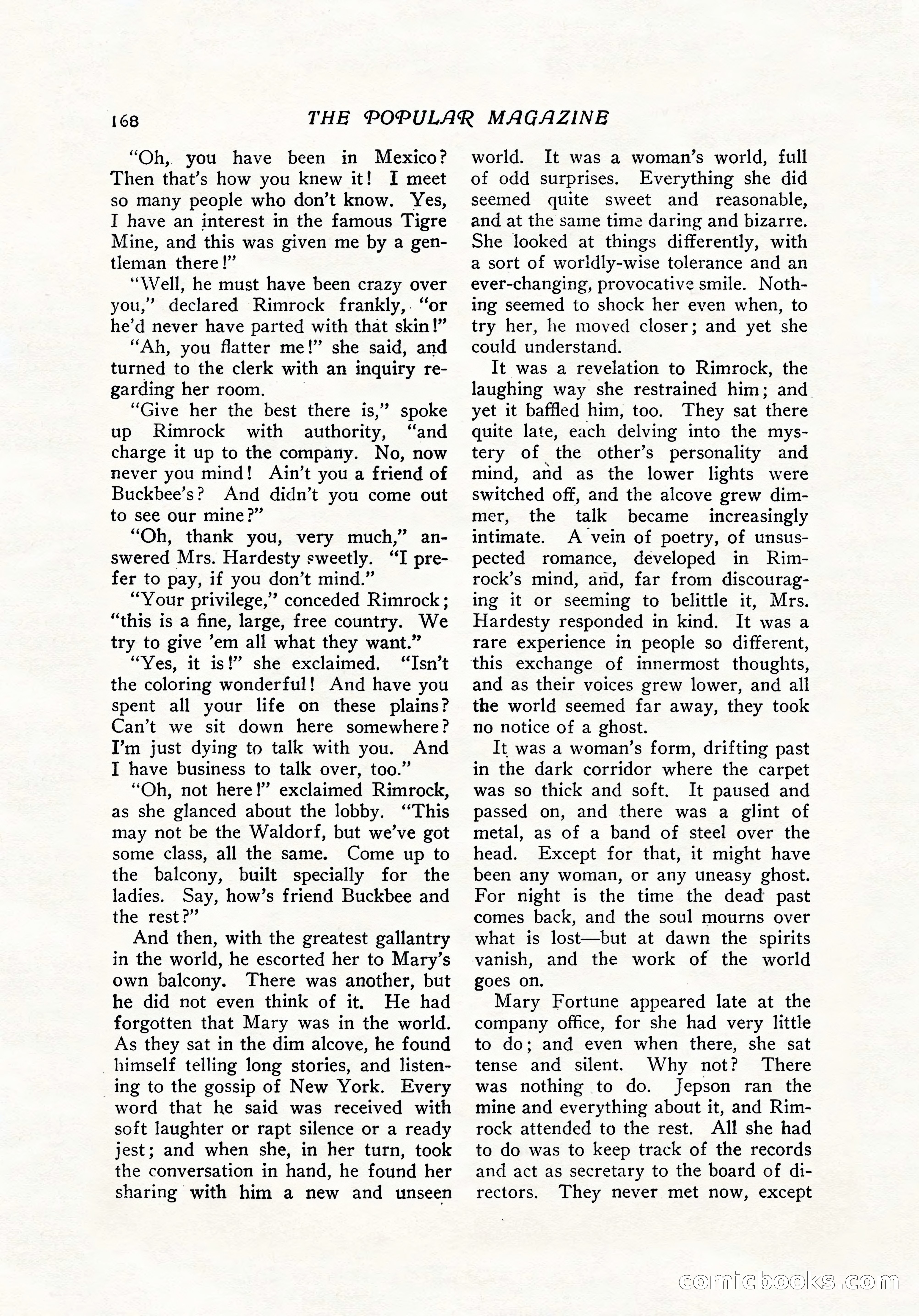 The Popular Magazine, December 7, 1916 — page 174 of 232