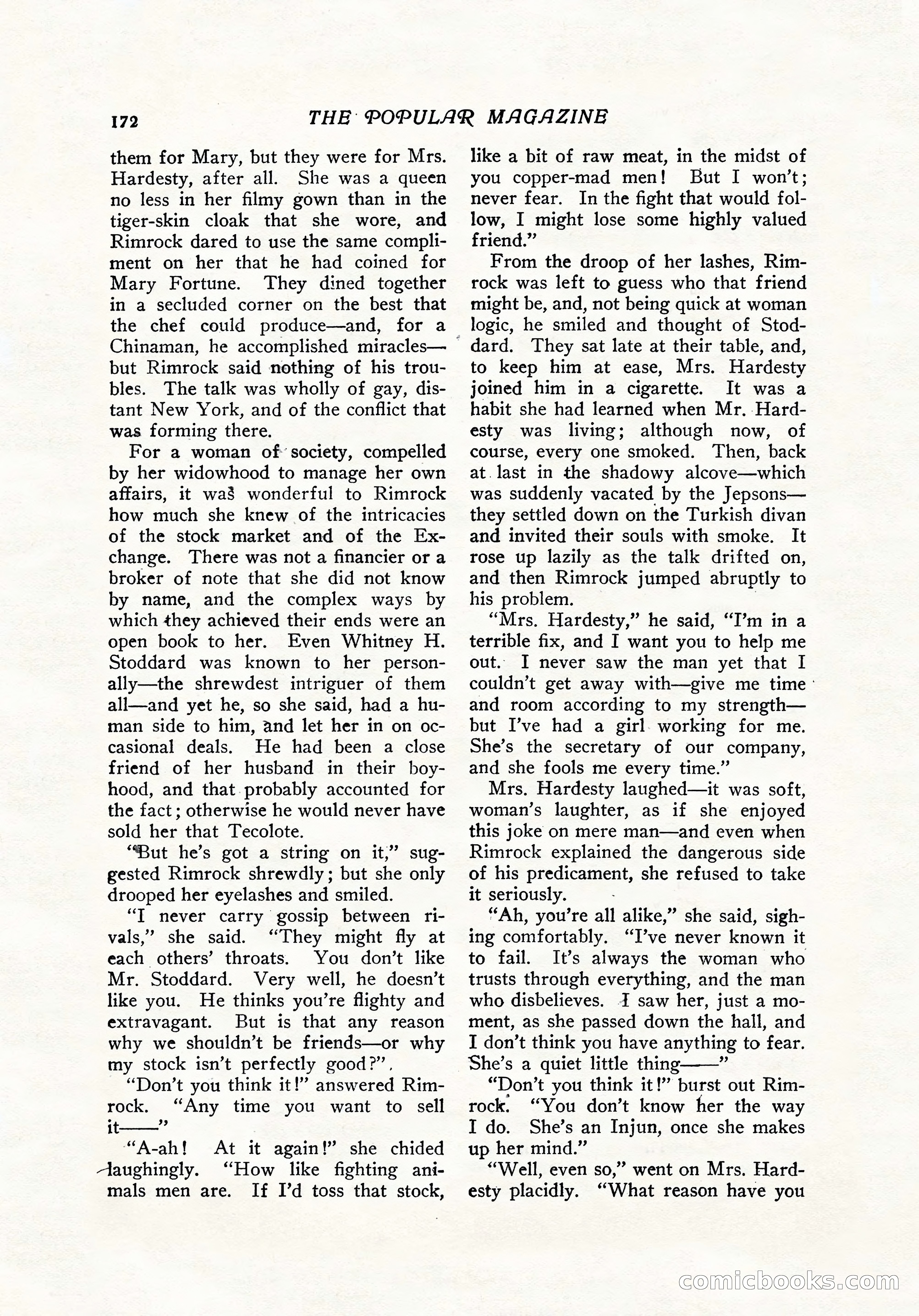 The Popular Magazine, December 7, 1916 — page 178 of 232