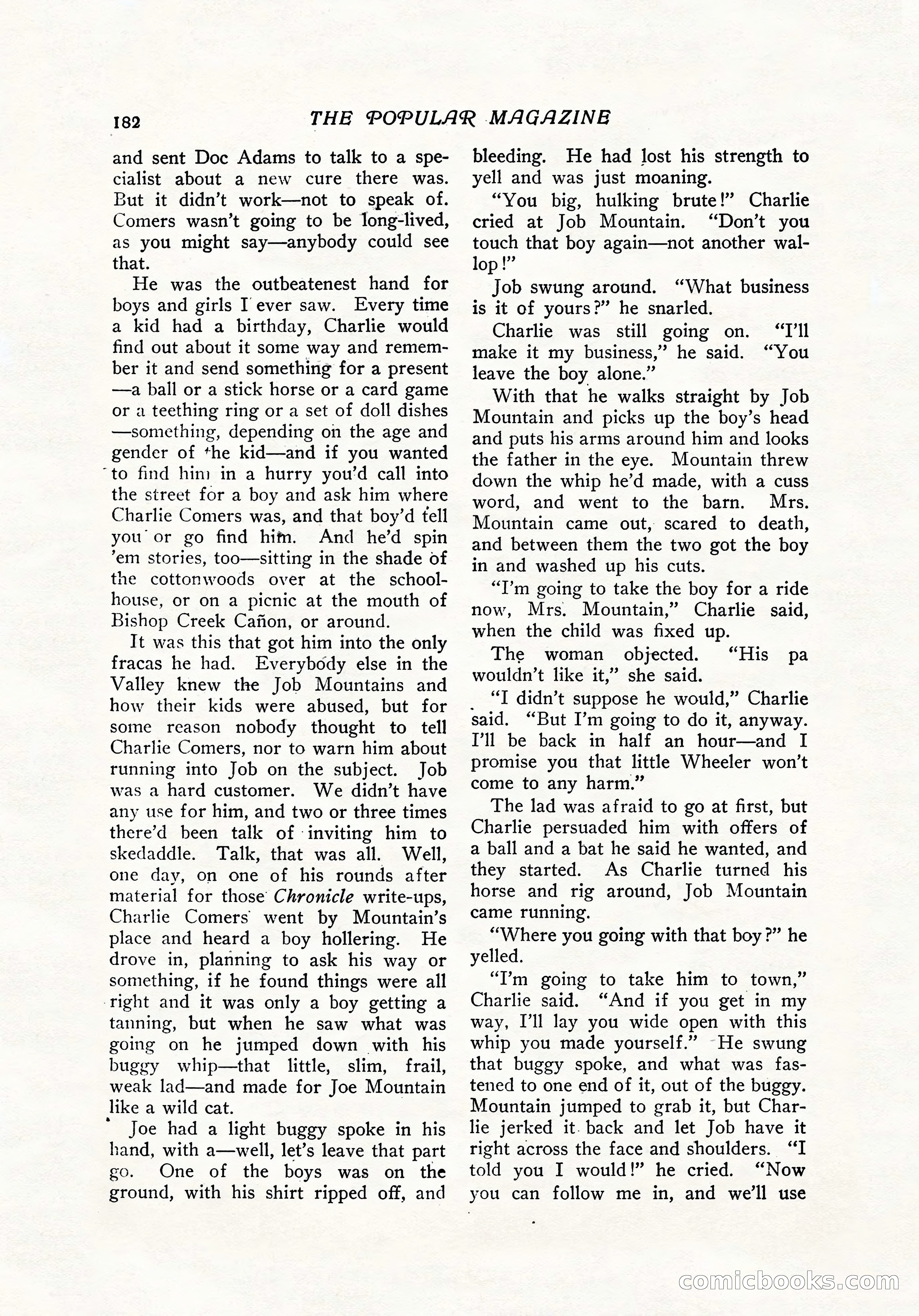 The Popular Magazine, December 7, 1916 — page 188 of 232