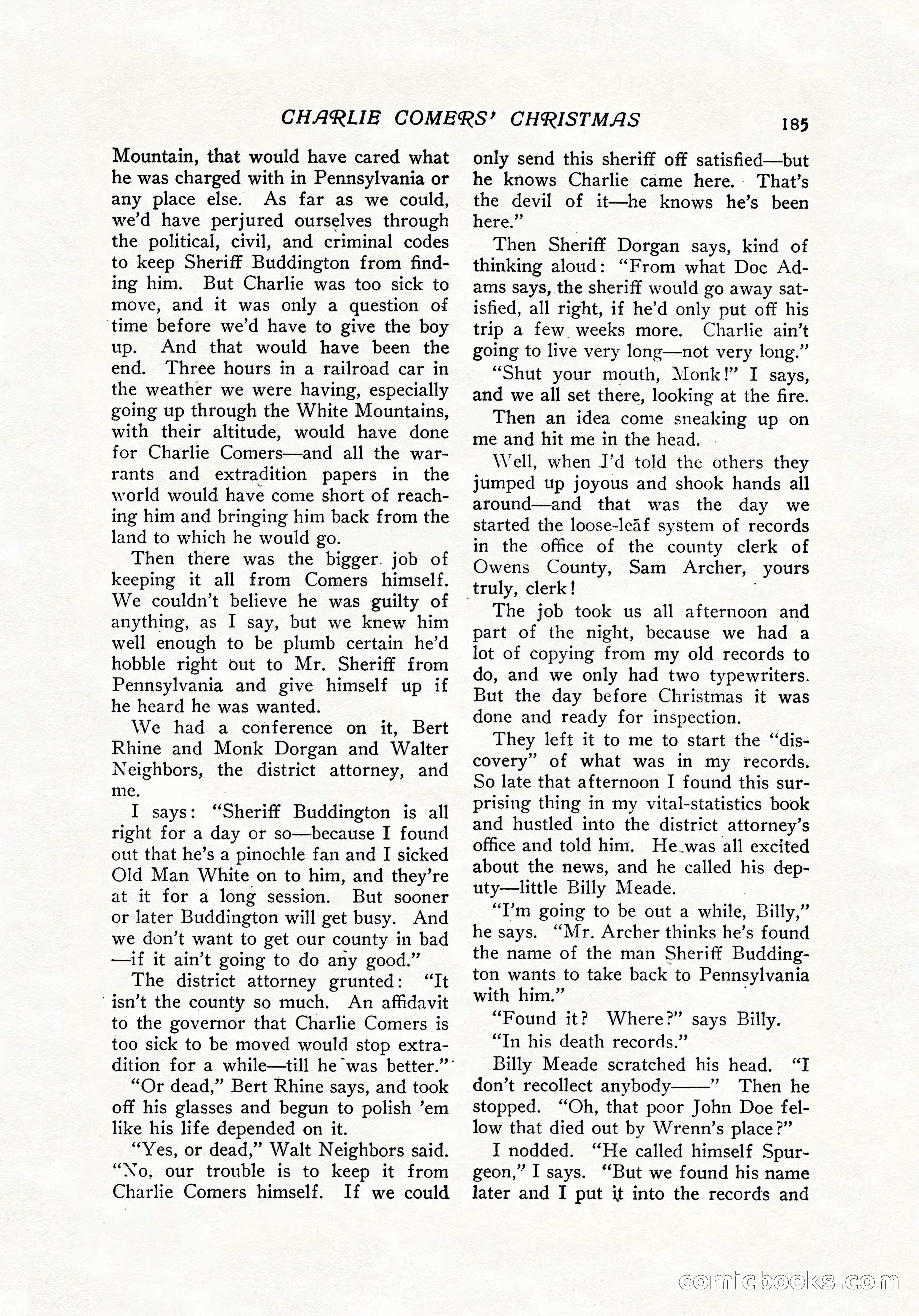 The Popular Magazine, December 7, 1916 — page 191 of 232
