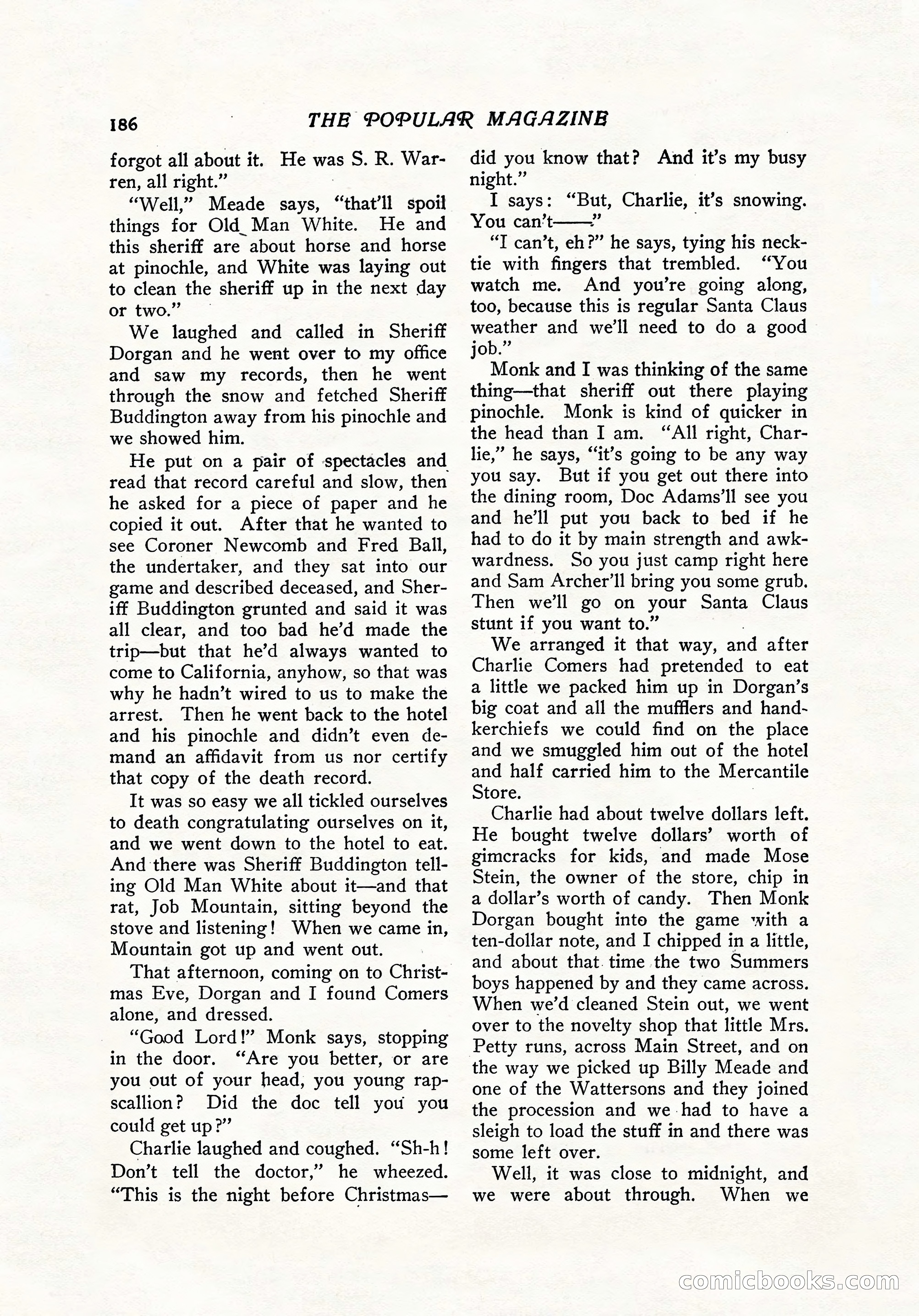The Popular Magazine, December 7, 1916 — page 192 of 232