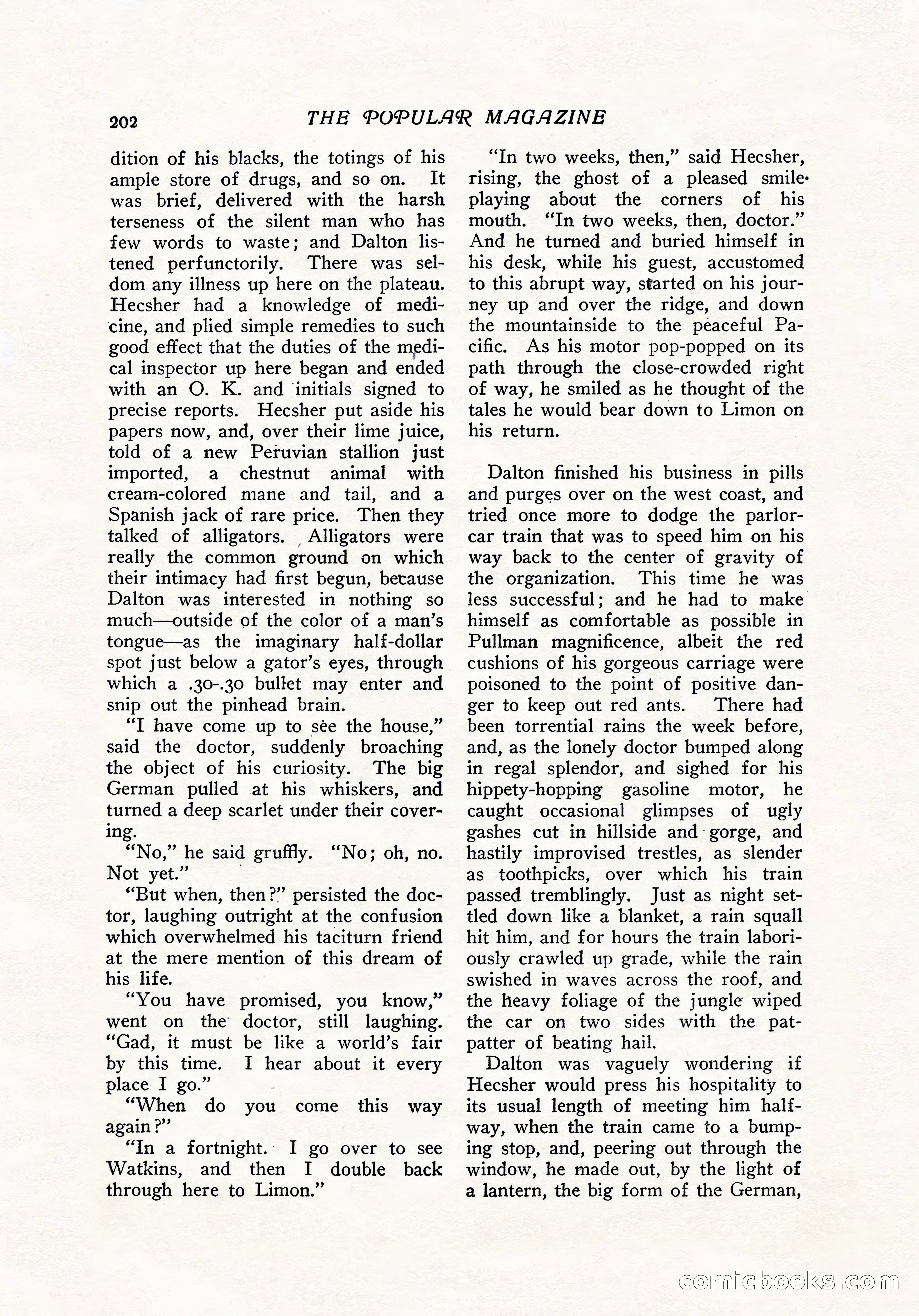 The Popular Magazine, December 7, 1916 — page 208 of 232