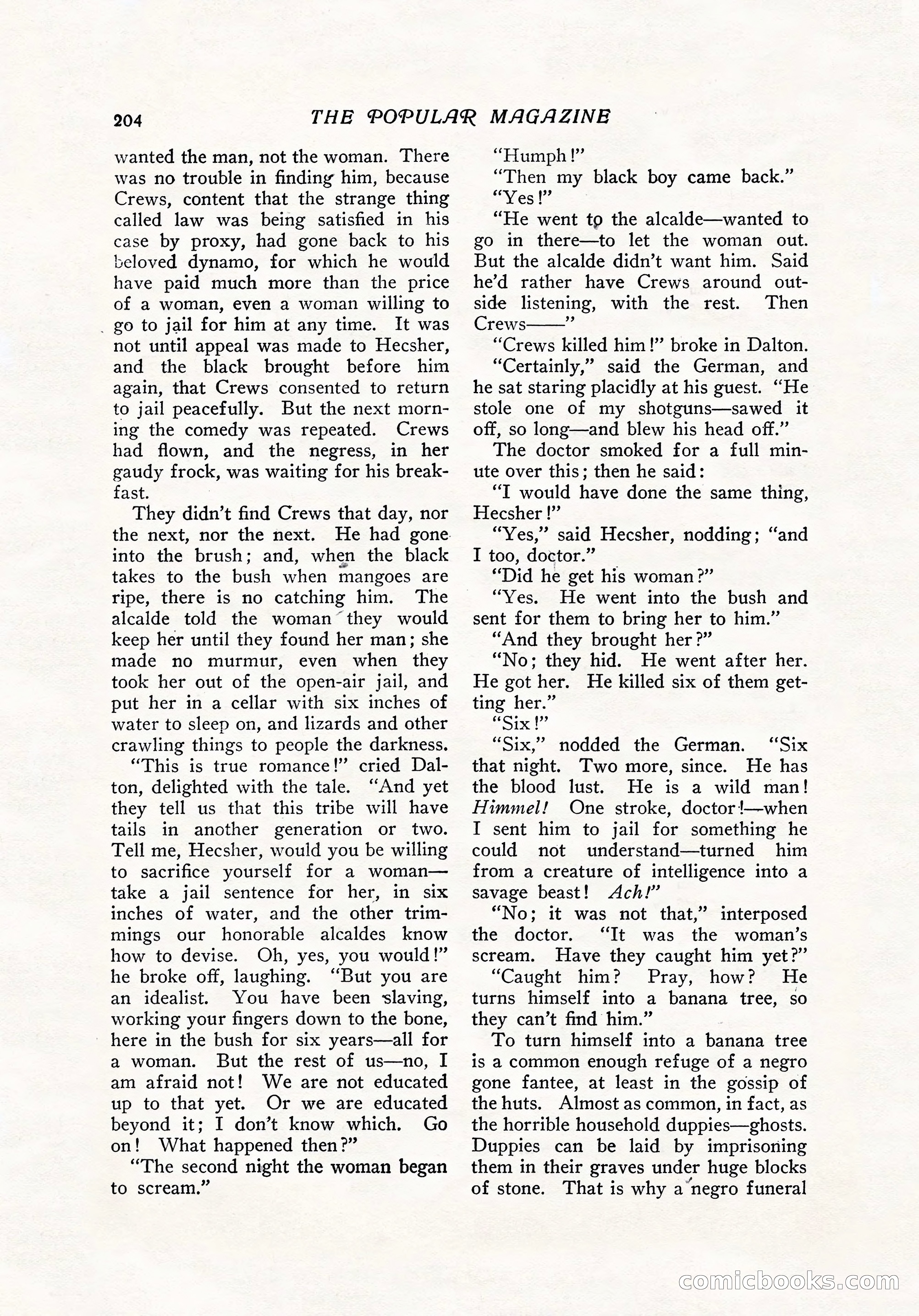 The Popular Magazine, December 7, 1916 — page 210 of 232