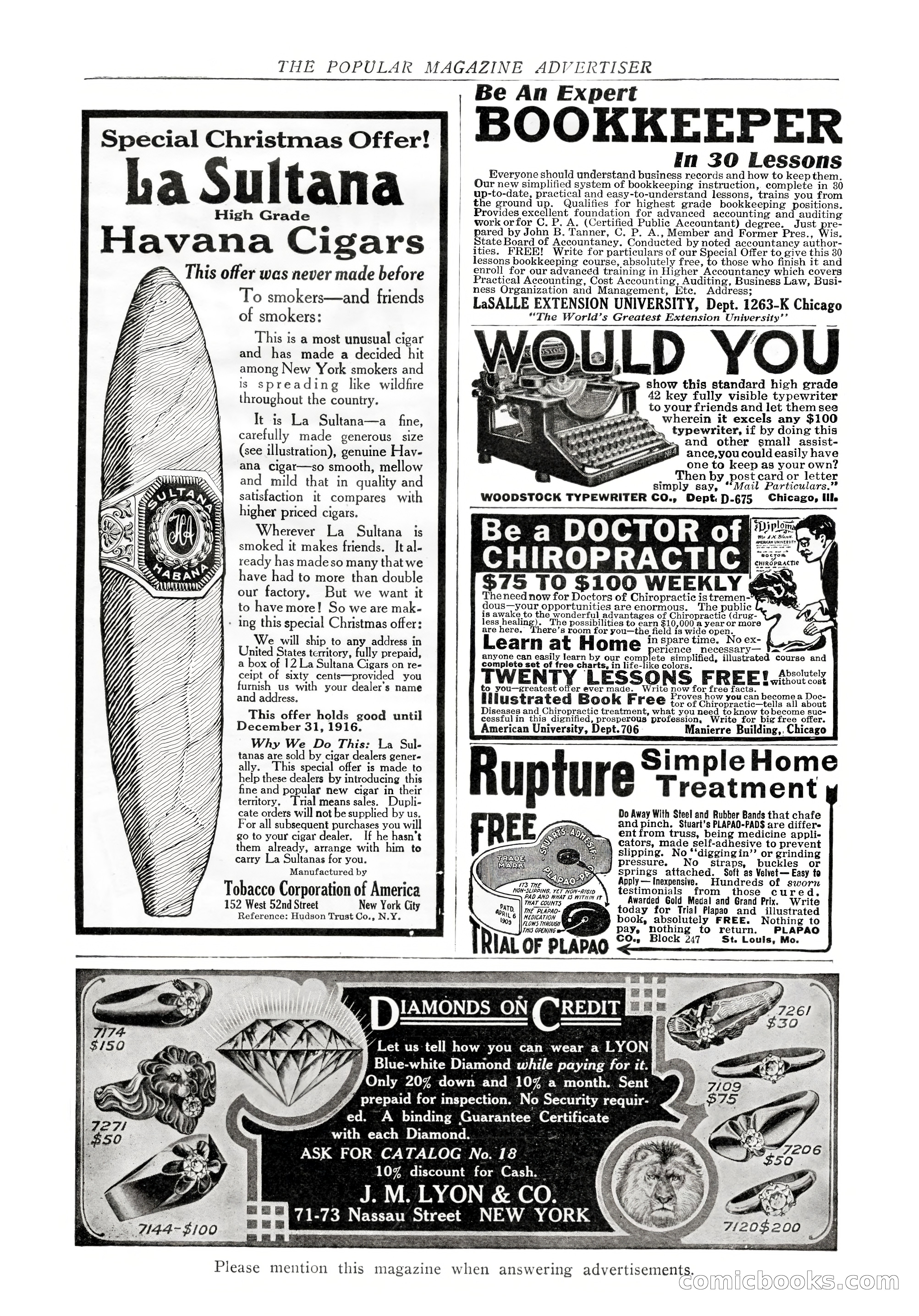 The Popular Magazine, December 7, 1916 — page 222 of 232