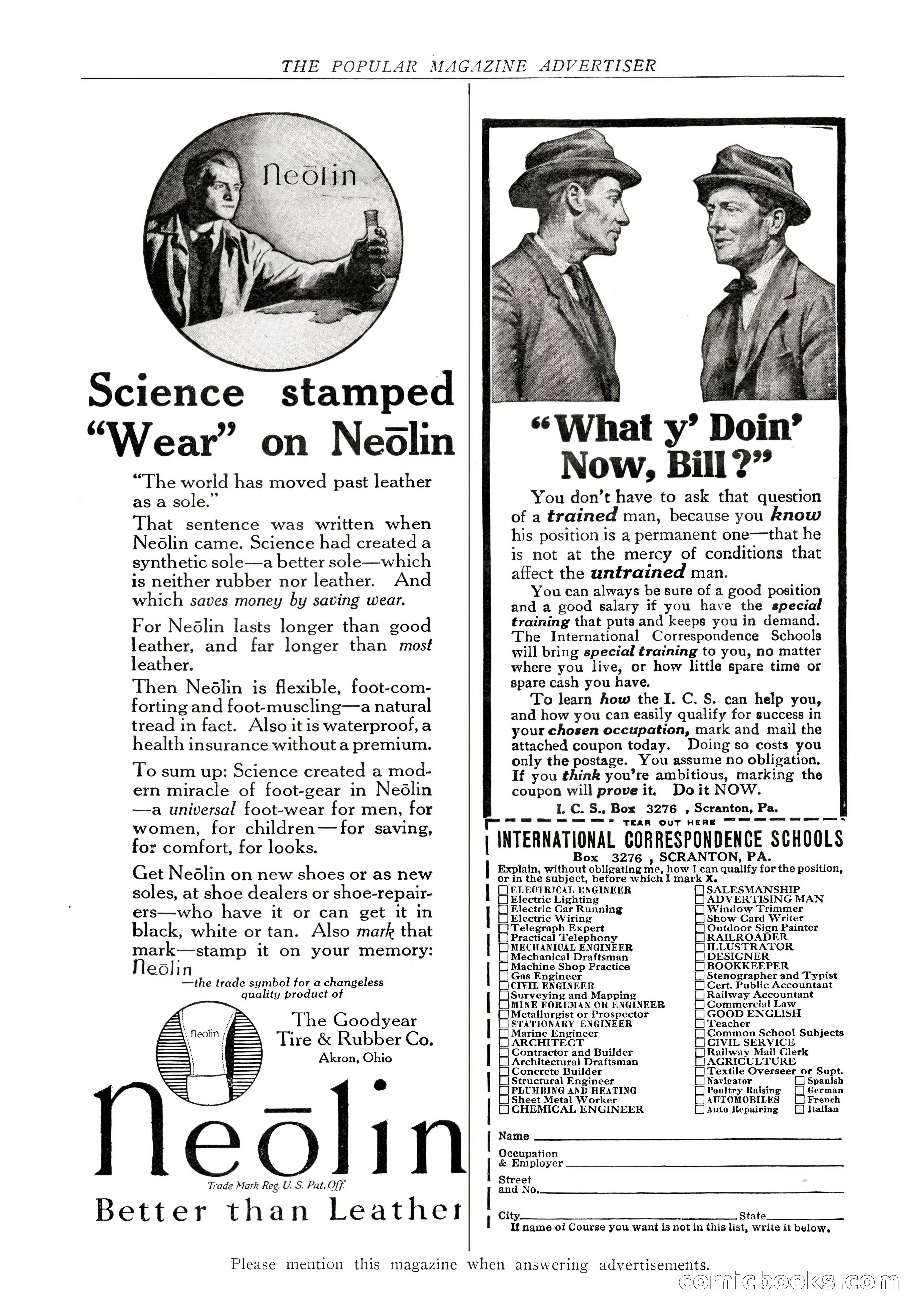 The Popular Magazine, December 7, 1916 — page 225 of 232