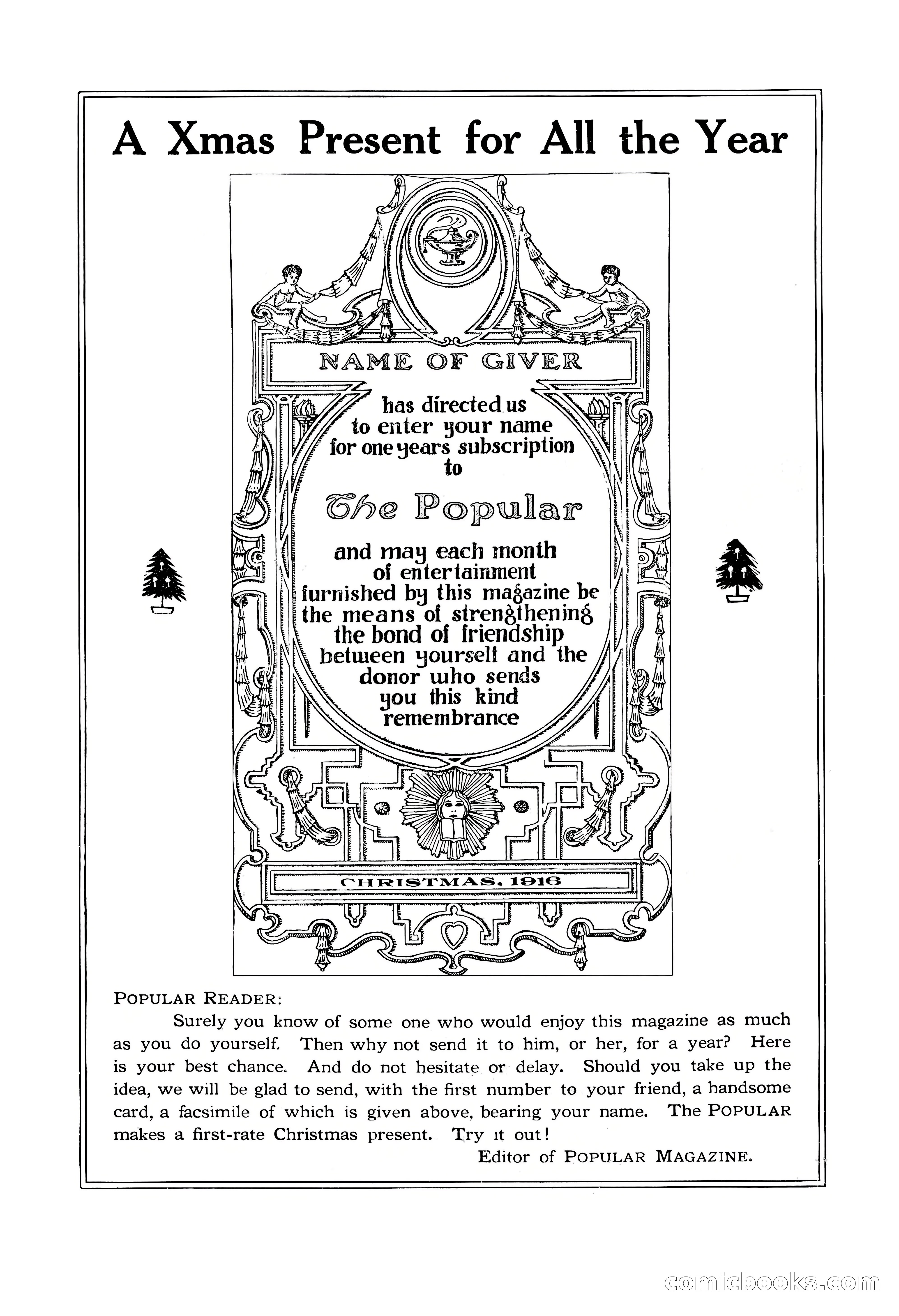 The Popular Magazine, Vol. 43, No. 1 — page 2 of 220
