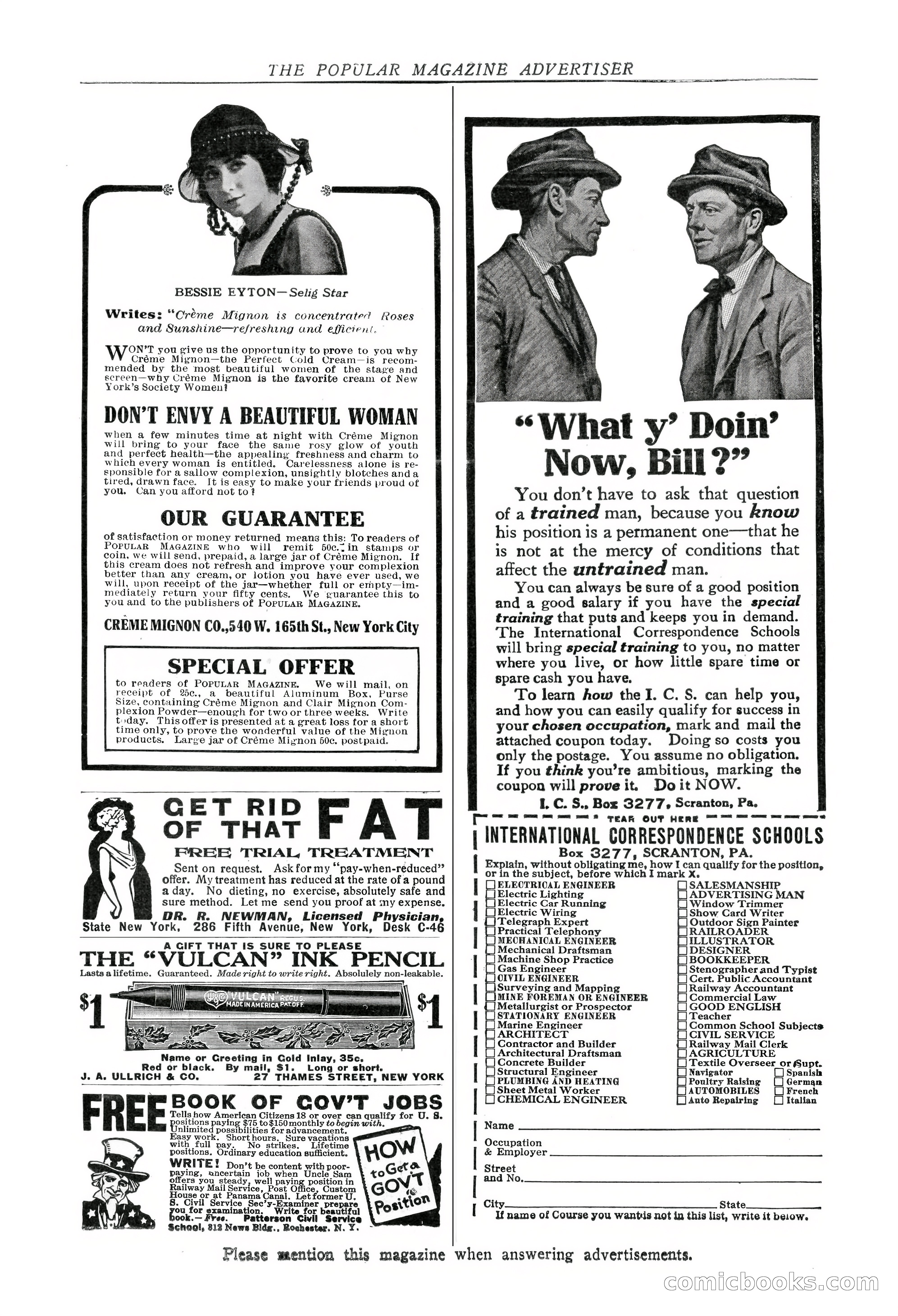 The Popular Magazine, Vol. 43, No. 1 — page 3 of 220