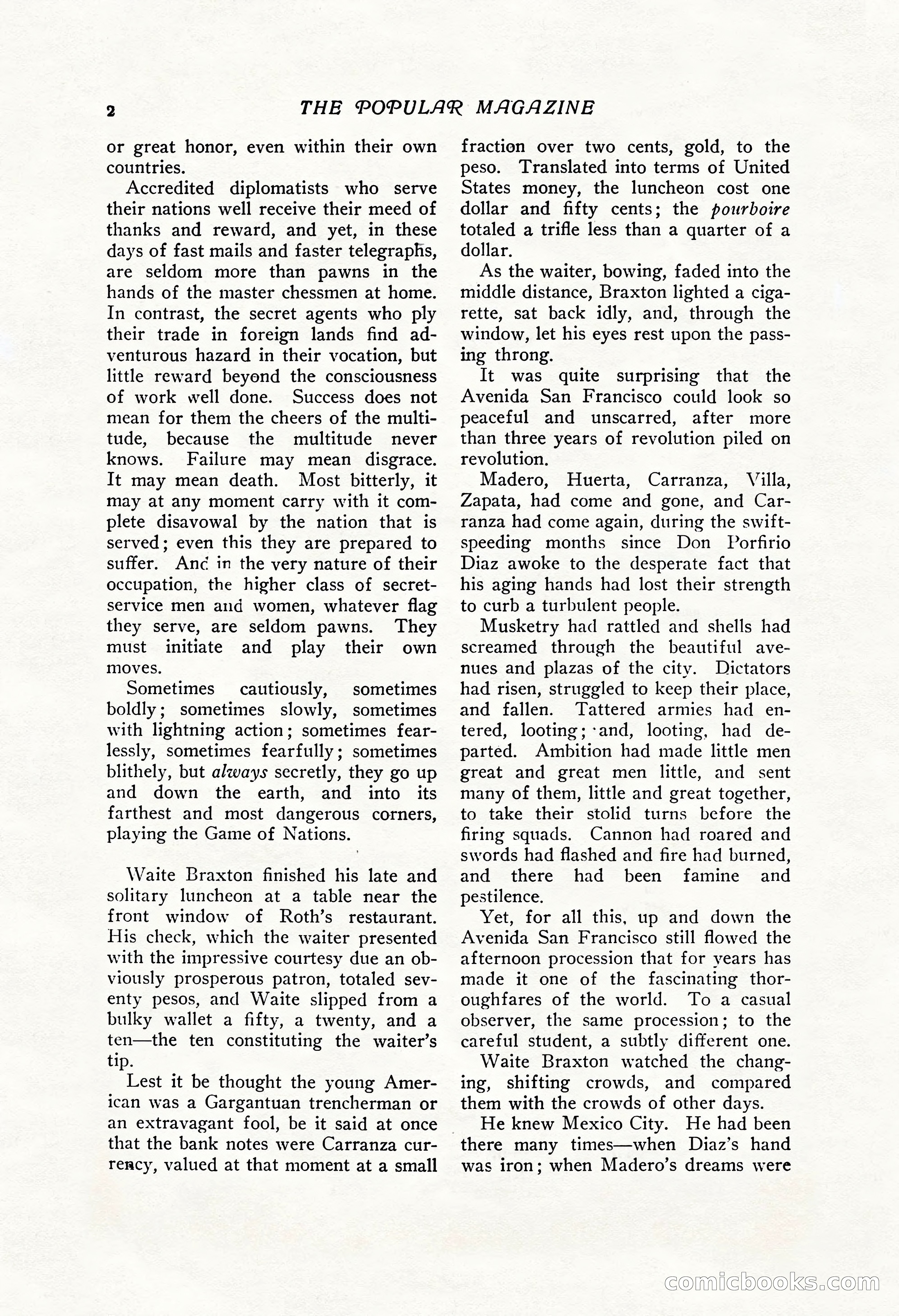 The Popular Magazine, Vol. 43, No. 1 — page 8 of 220