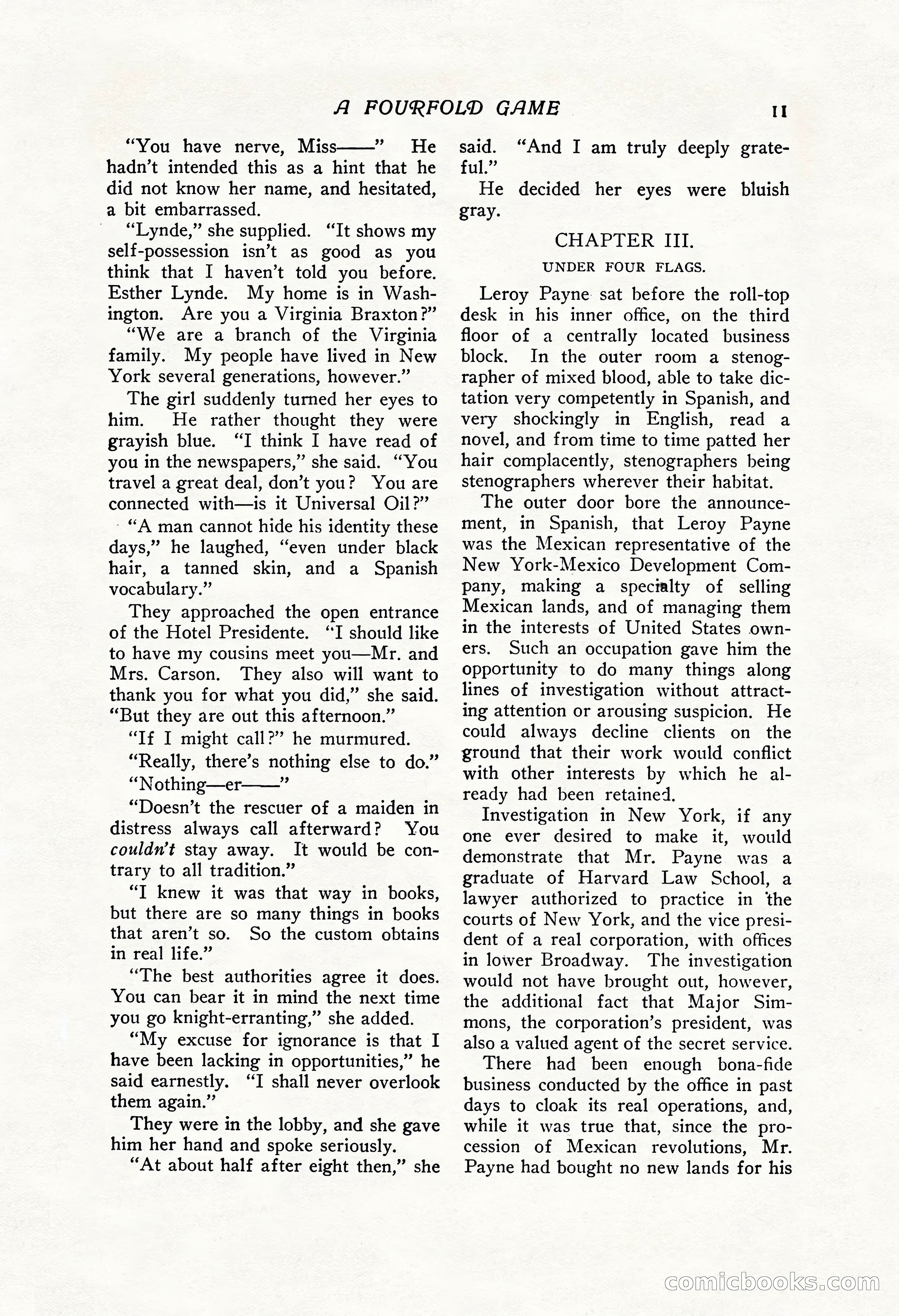 The Popular Magazine, Vol. 43, No. 1 — page 17 of 220