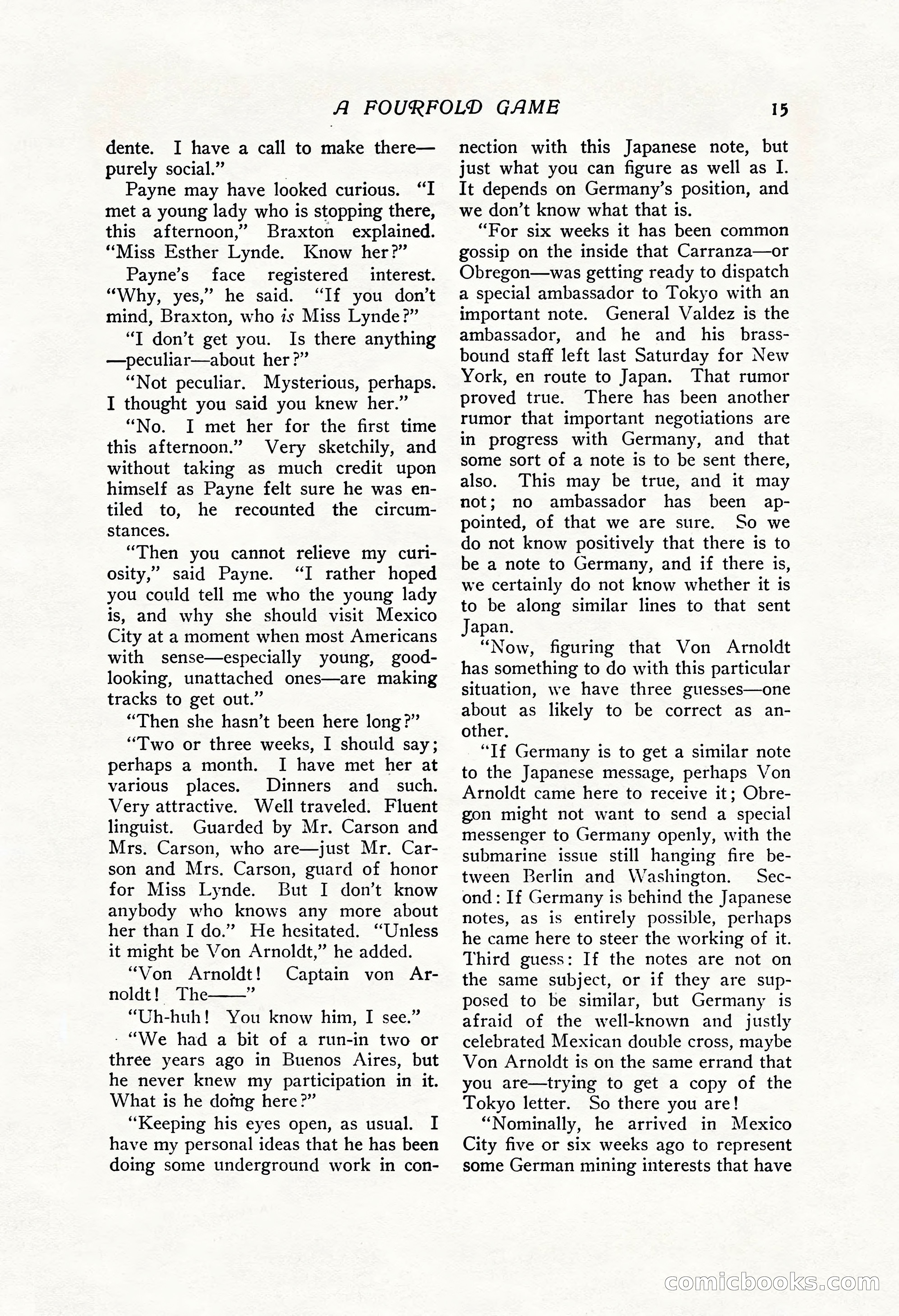 The Popular Magazine, Vol. 43, No. 1 — page 21 of 220