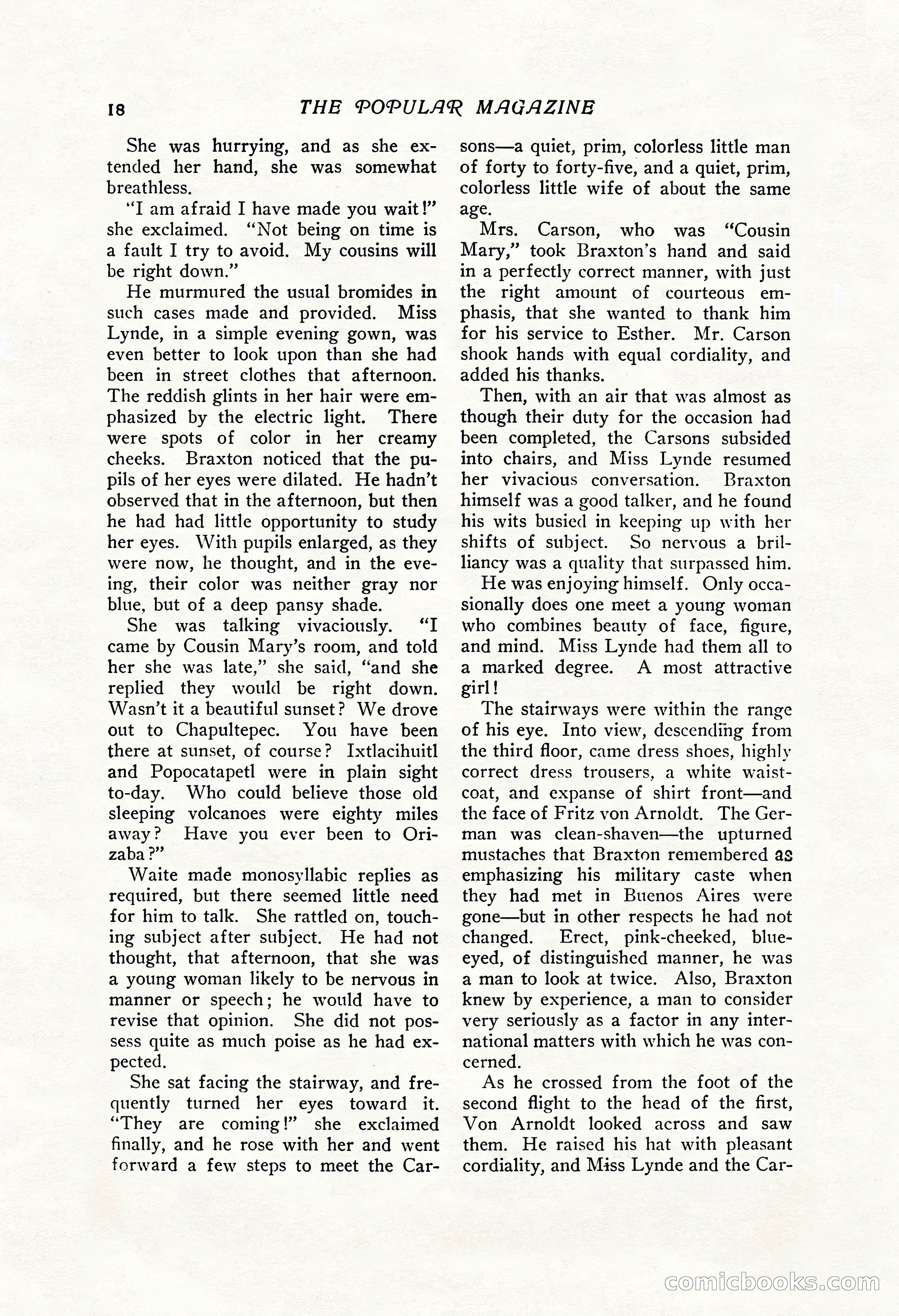 The Popular Magazine, Vol. 43, No. 1 — page 24 of 220