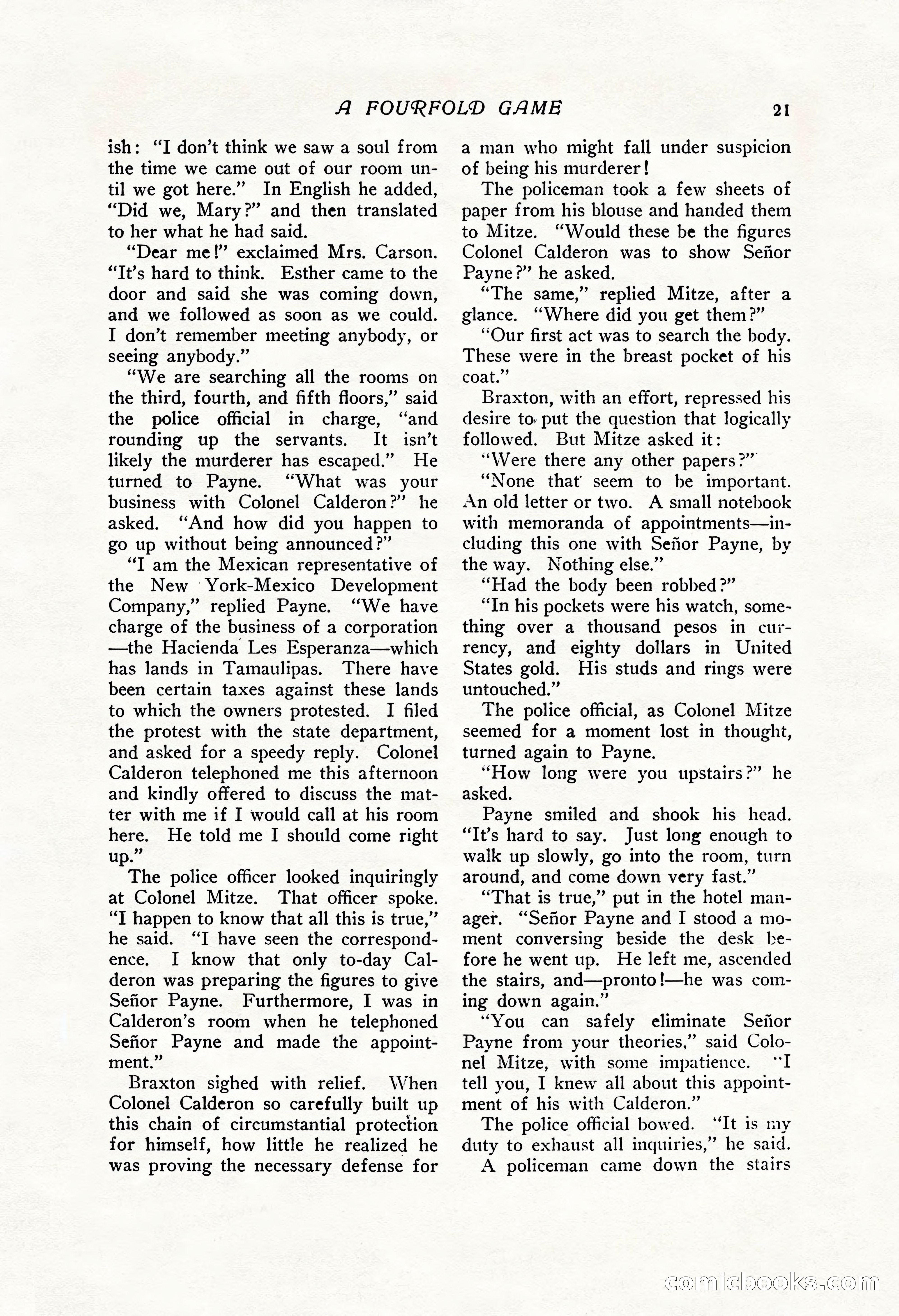 The Popular Magazine, Vol. 43, No. 1 — page 27 of 220