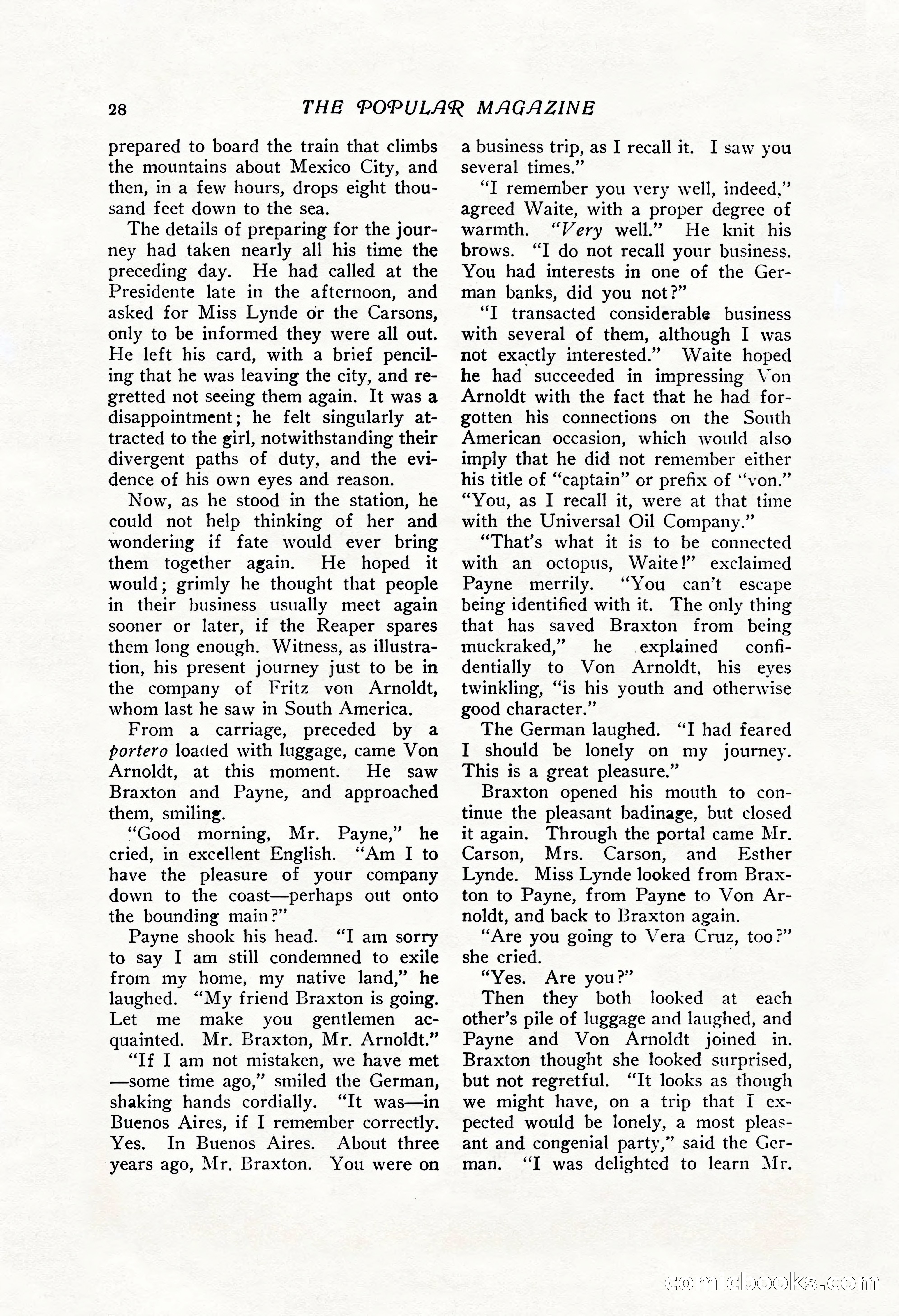 The Popular Magazine, Vol. 43, No. 1 — page 34 of 220