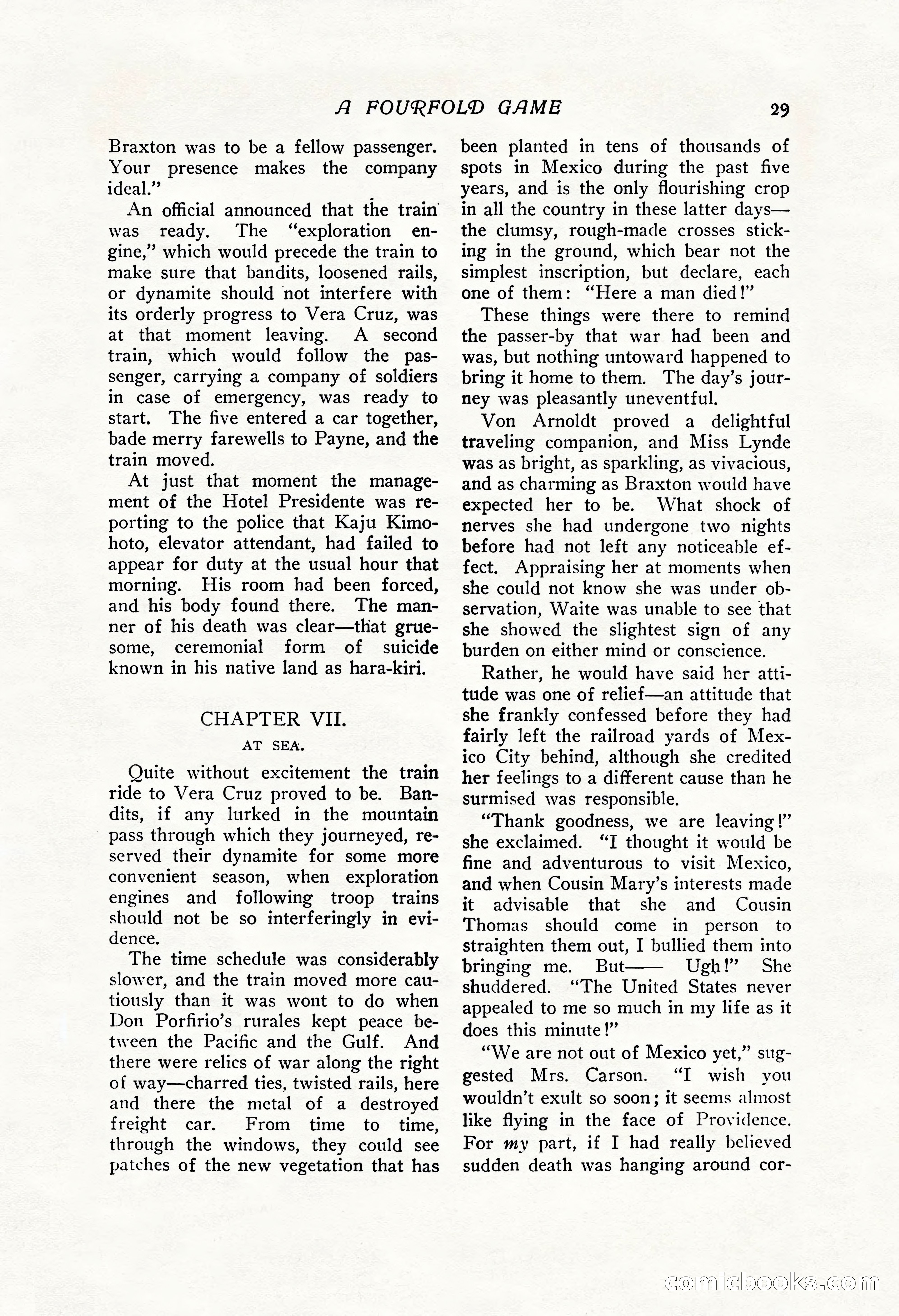 The Popular Magazine, Vol. 43, No. 1 — page 35 of 220
