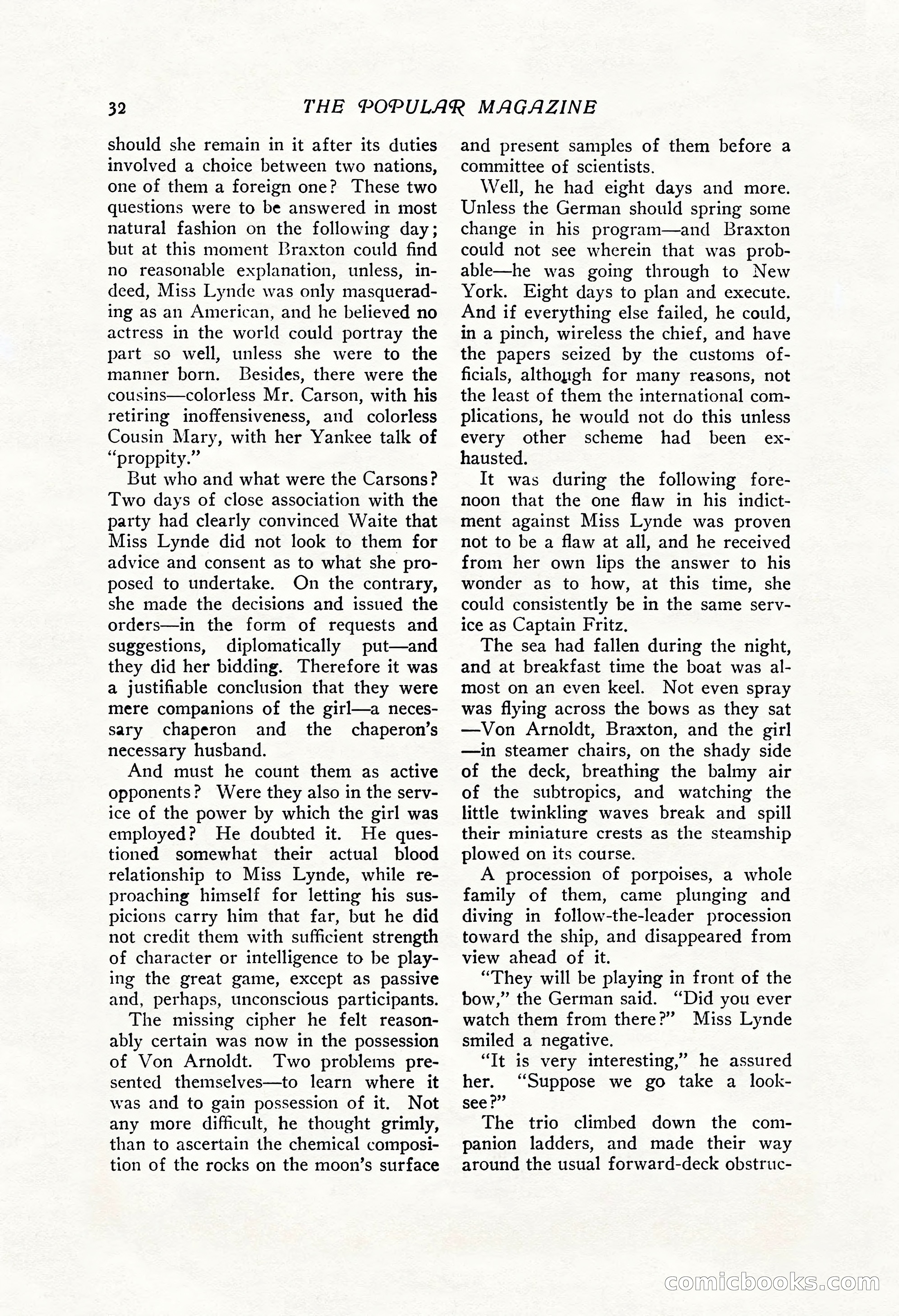 The Popular Magazine, Vol. 43, No. 1 — page 38 of 220