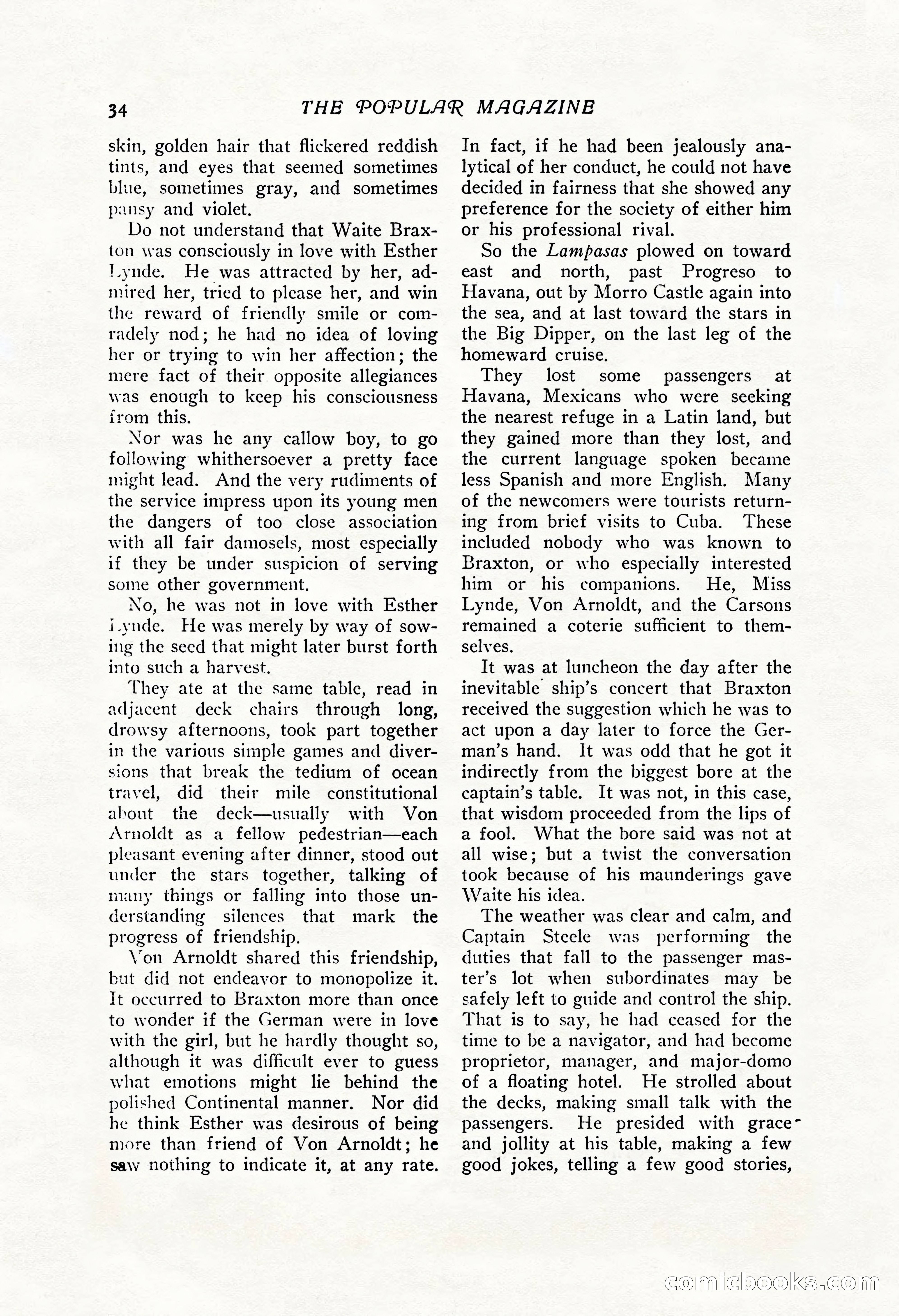 The Popular Magazine, Vol. 43, No. 1 — page 40 of 220