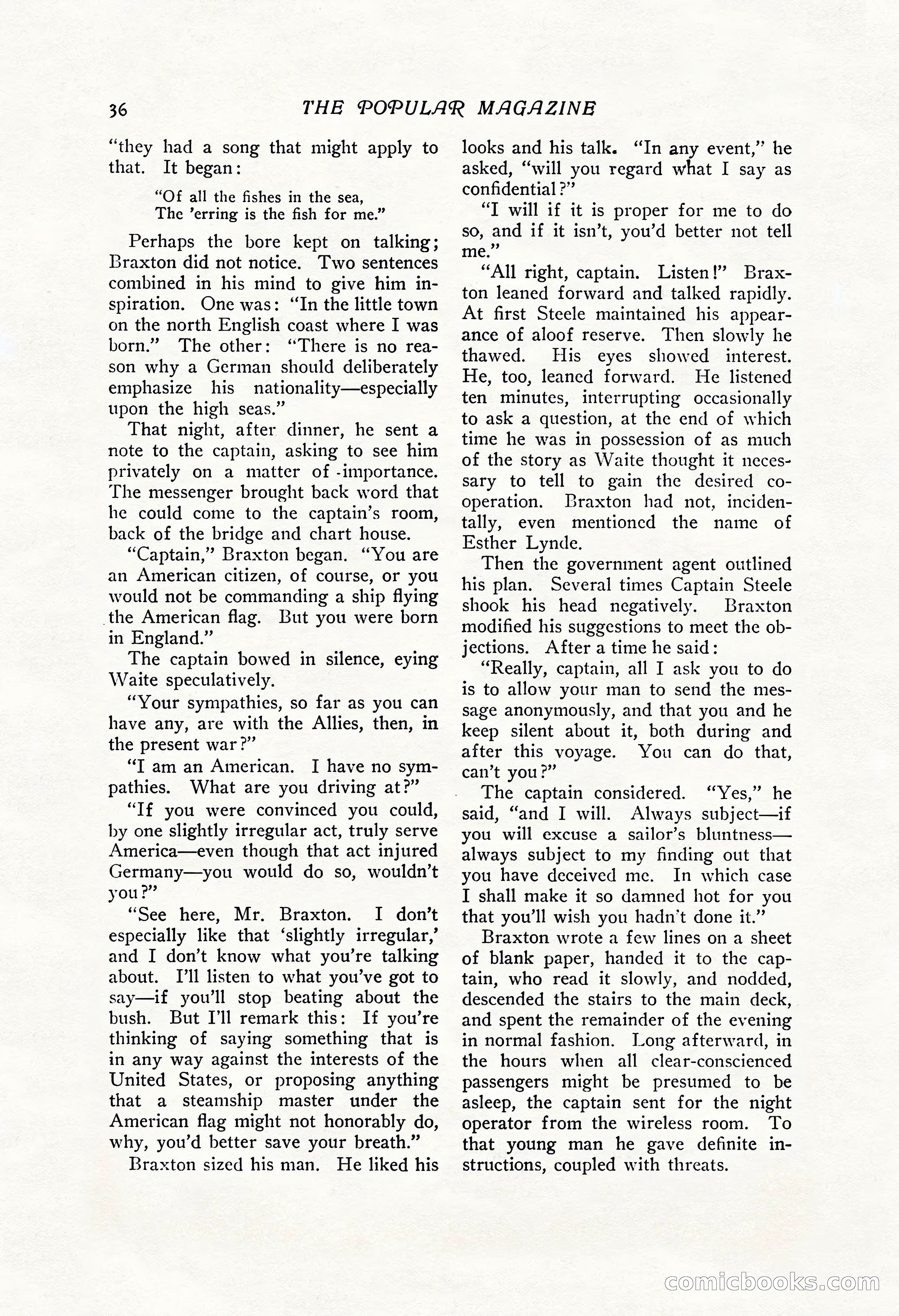 The Popular Magazine, Vol. 43, No. 1 — page 42 of 220