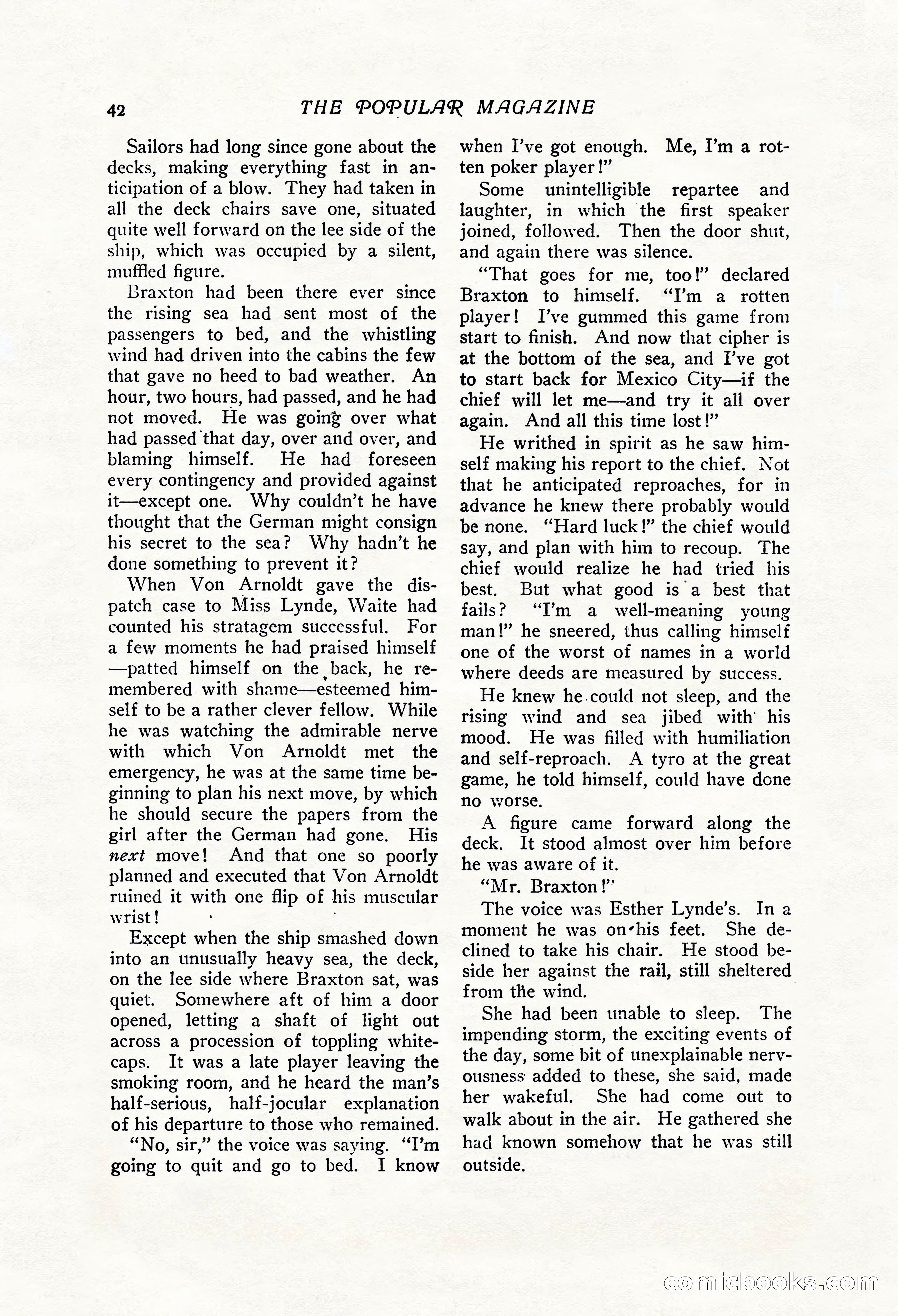 The Popular Magazine, Vol. 43, No. 1 — page 48 of 220