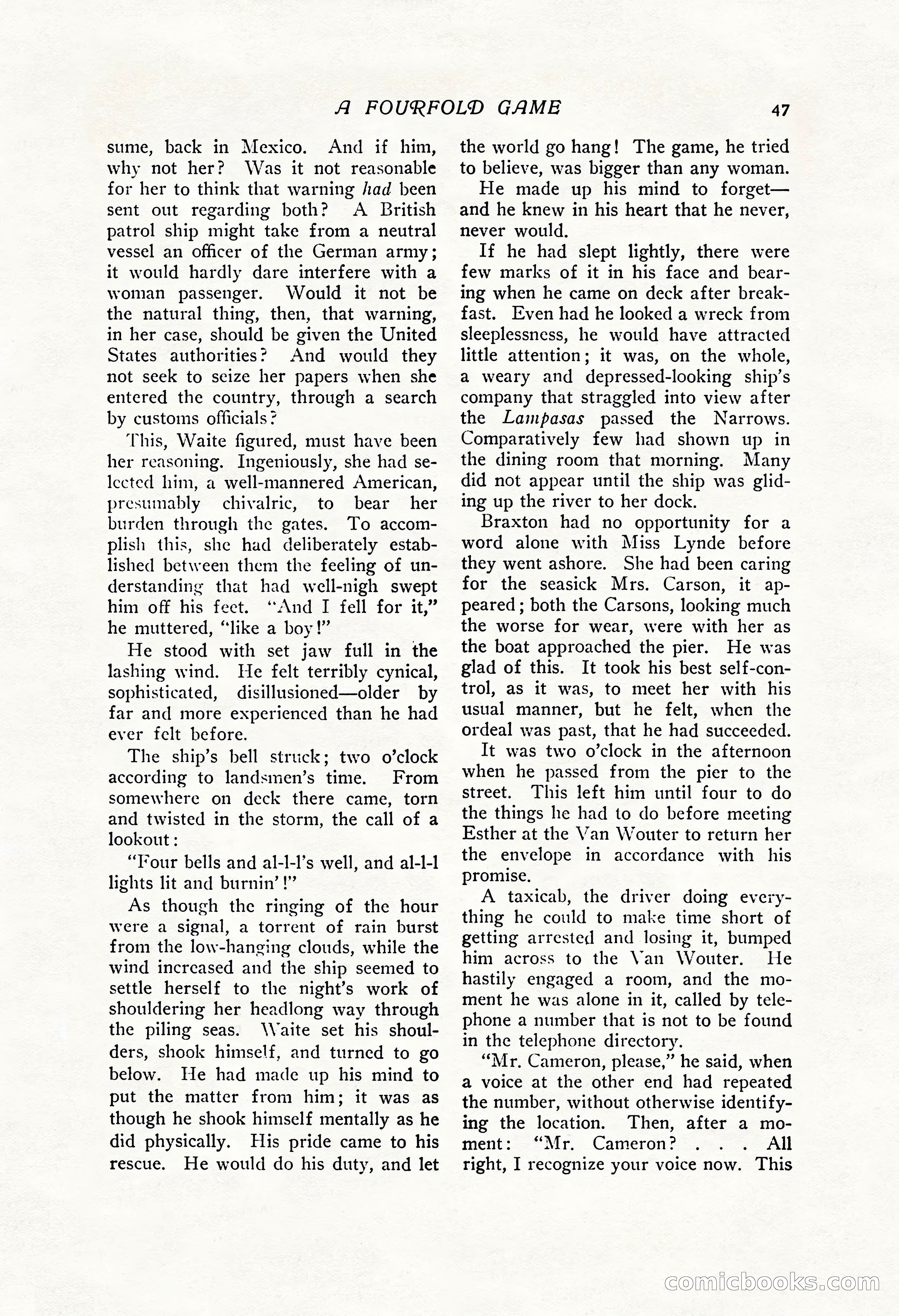 The Popular Magazine, Vol. 43, No. 1 — page 53 of 220