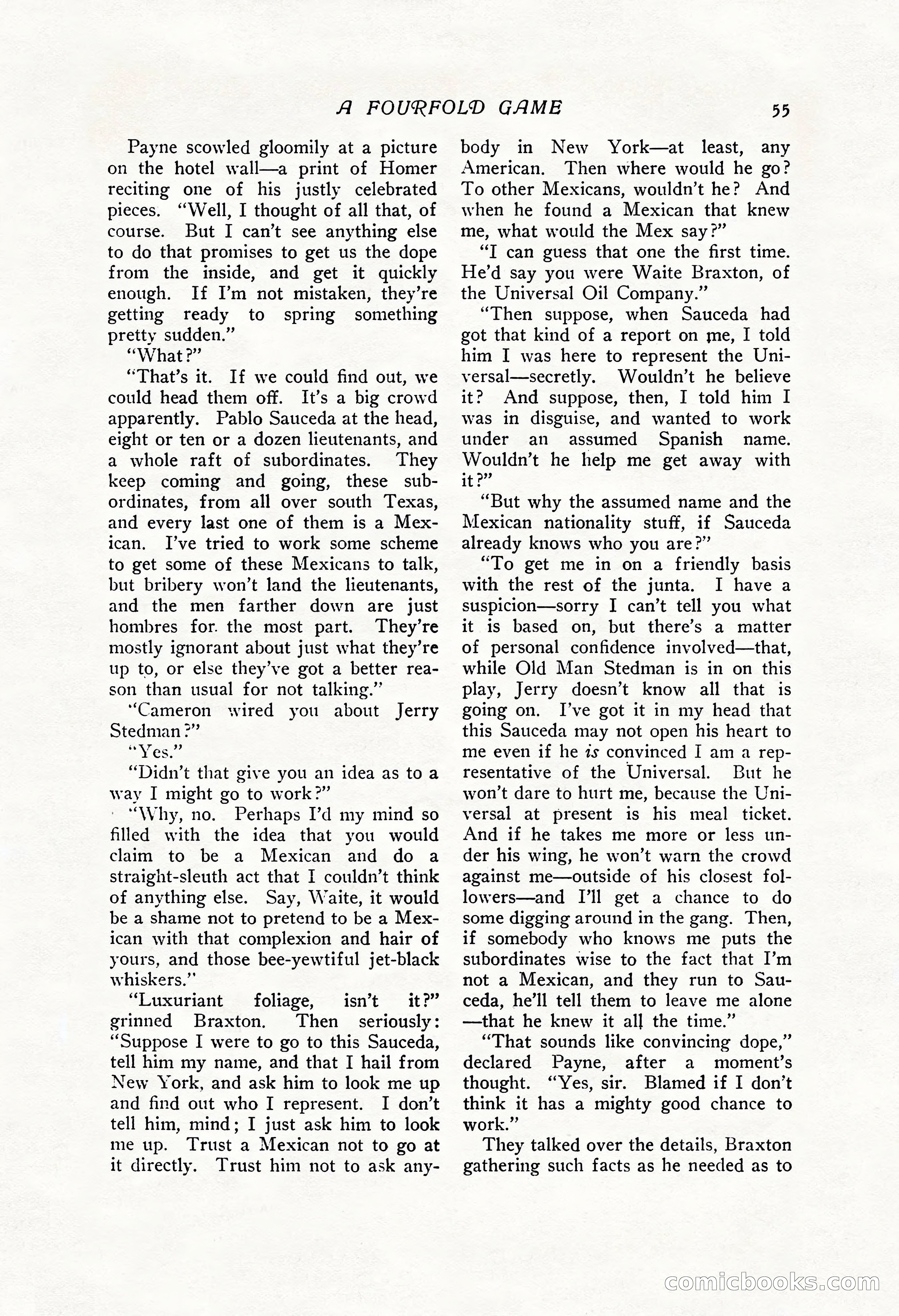 The Popular Magazine, Vol. 43, No. 1 — page 61 of 220