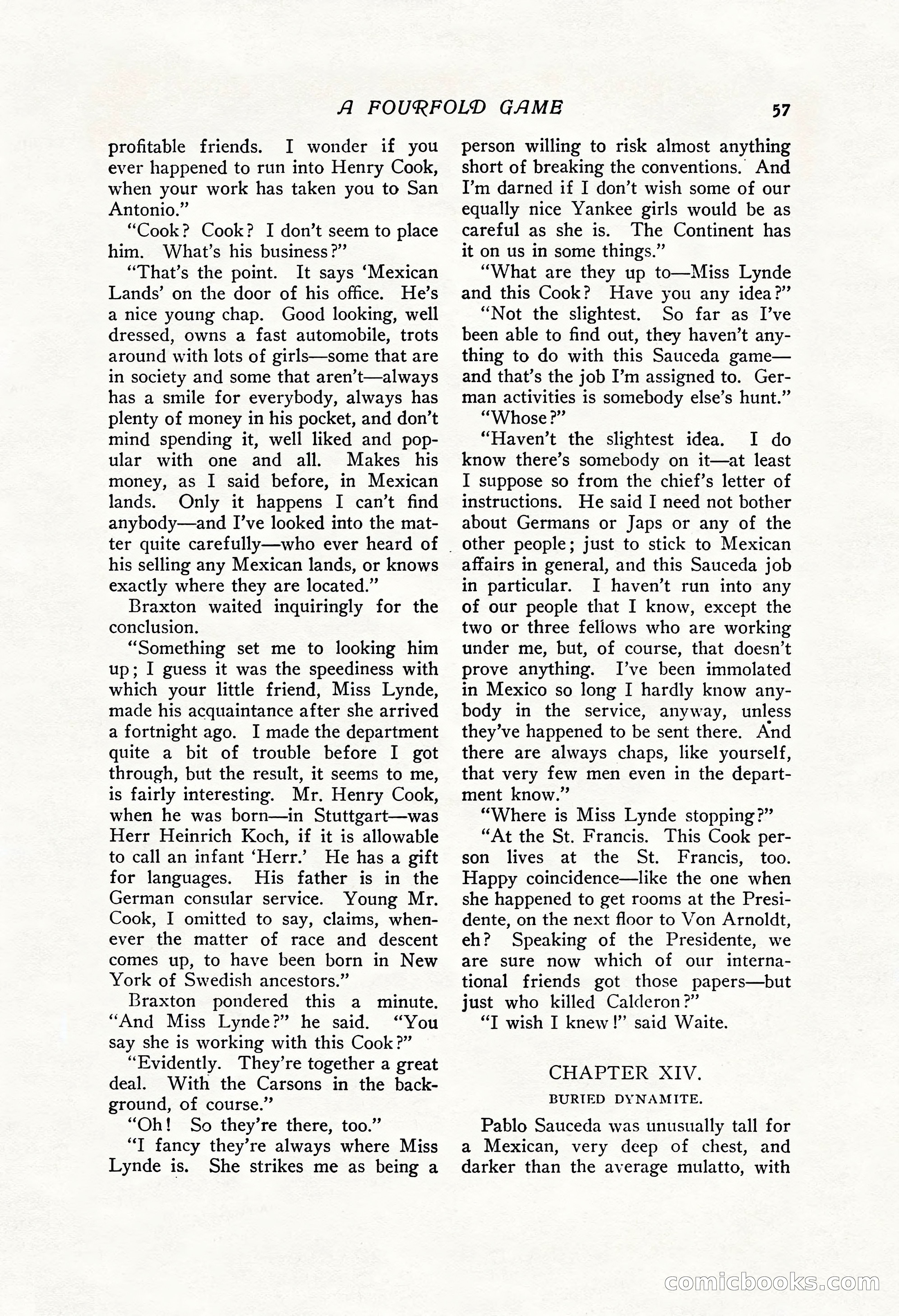 The Popular Magazine, Vol. 43, No. 1 — page 63 of 220