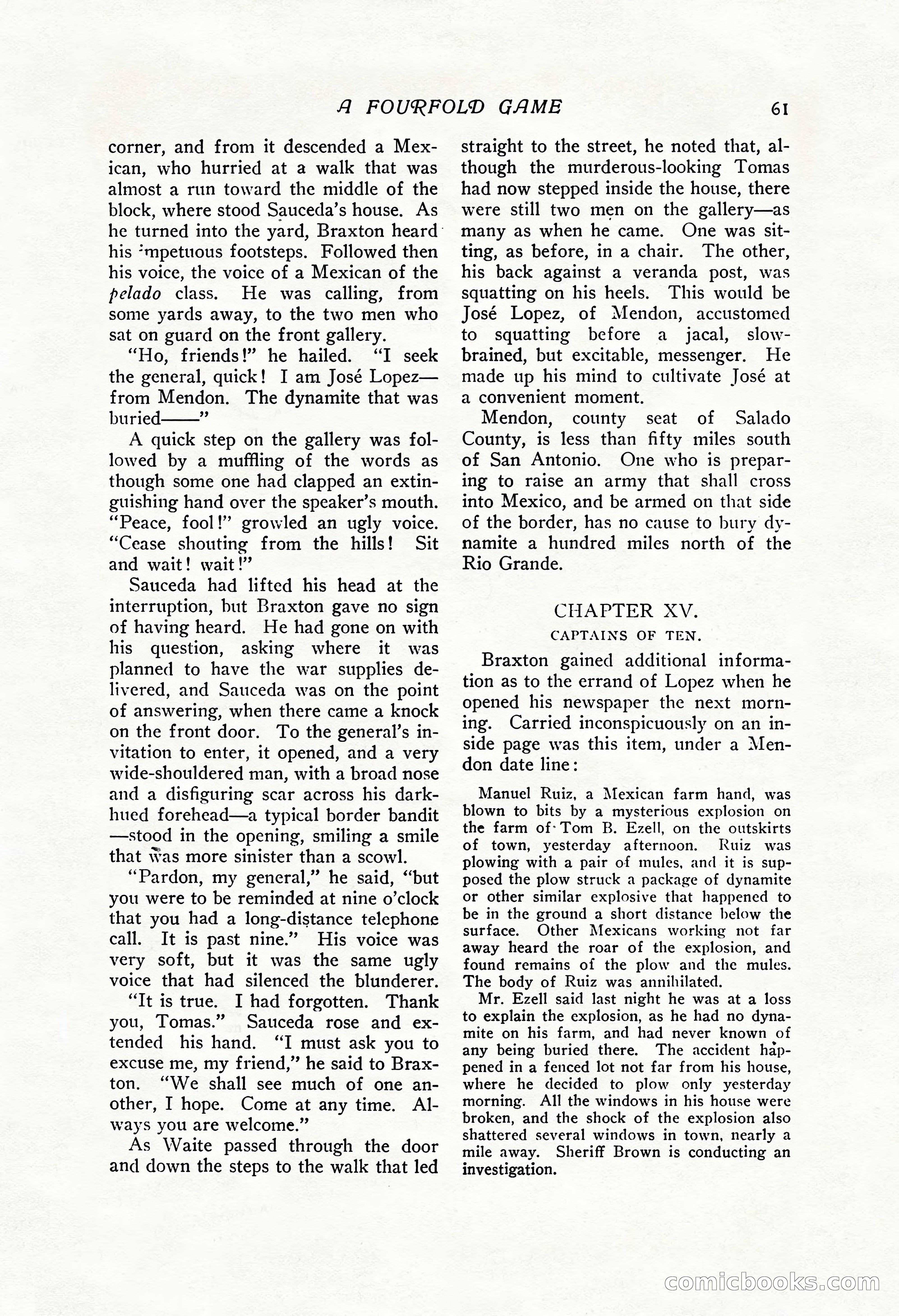 The Popular Magazine, Vol. 43, No. 1 — page 67 of 220