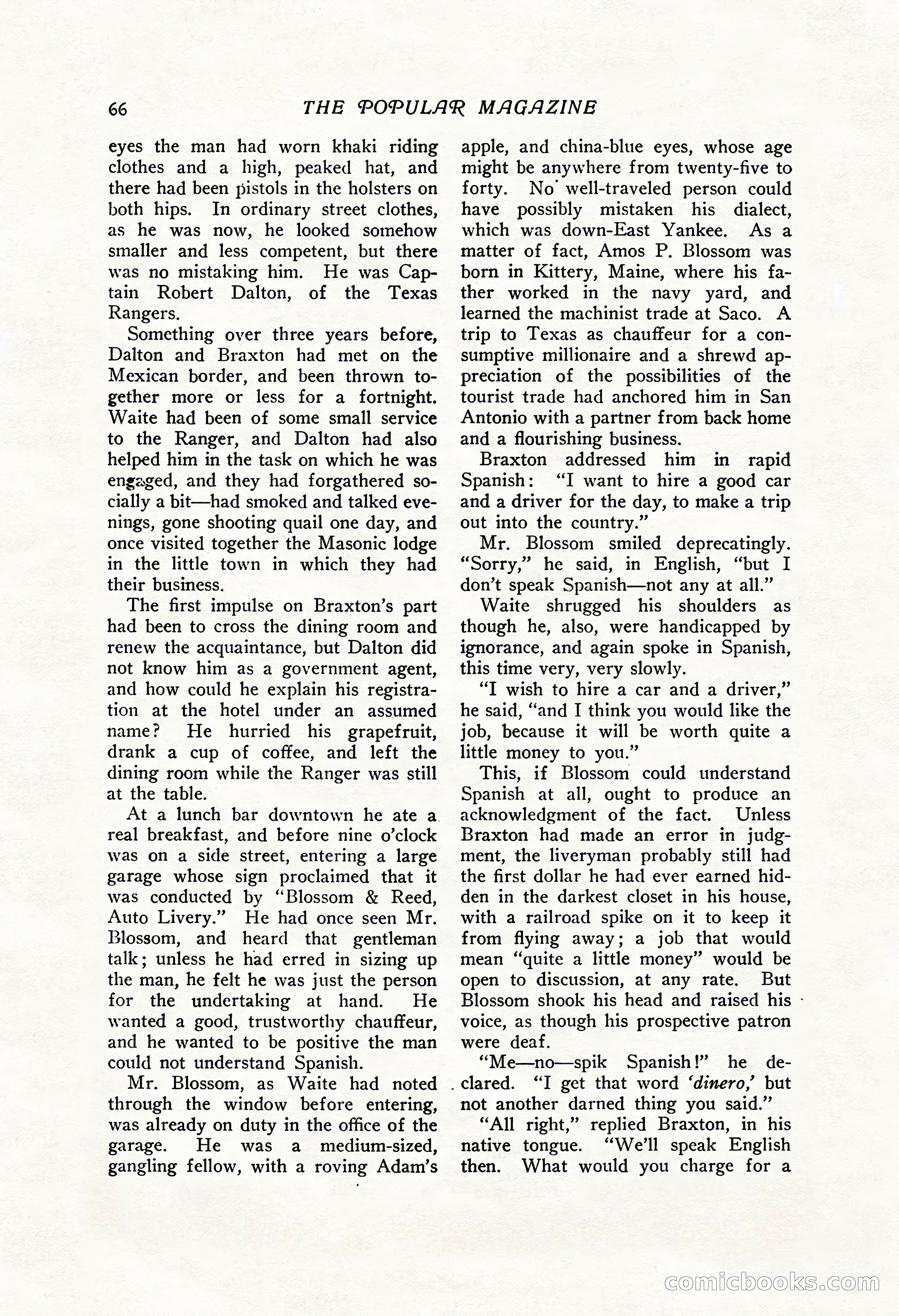 The Popular Magazine, Vol. 43, No. 1 — page 72 of 220