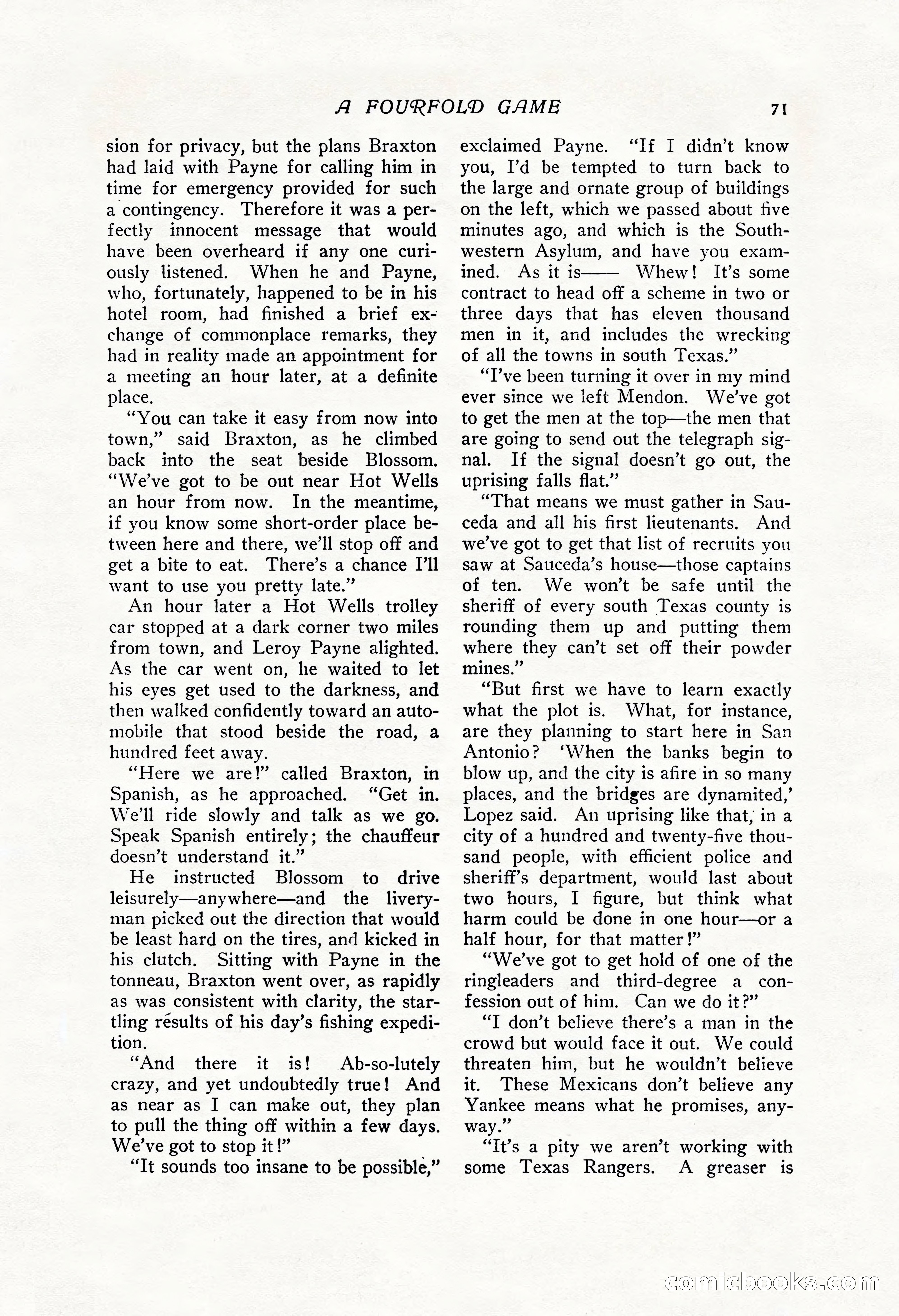 The Popular Magazine, Vol. 43, No. 1 — page 77 of 220