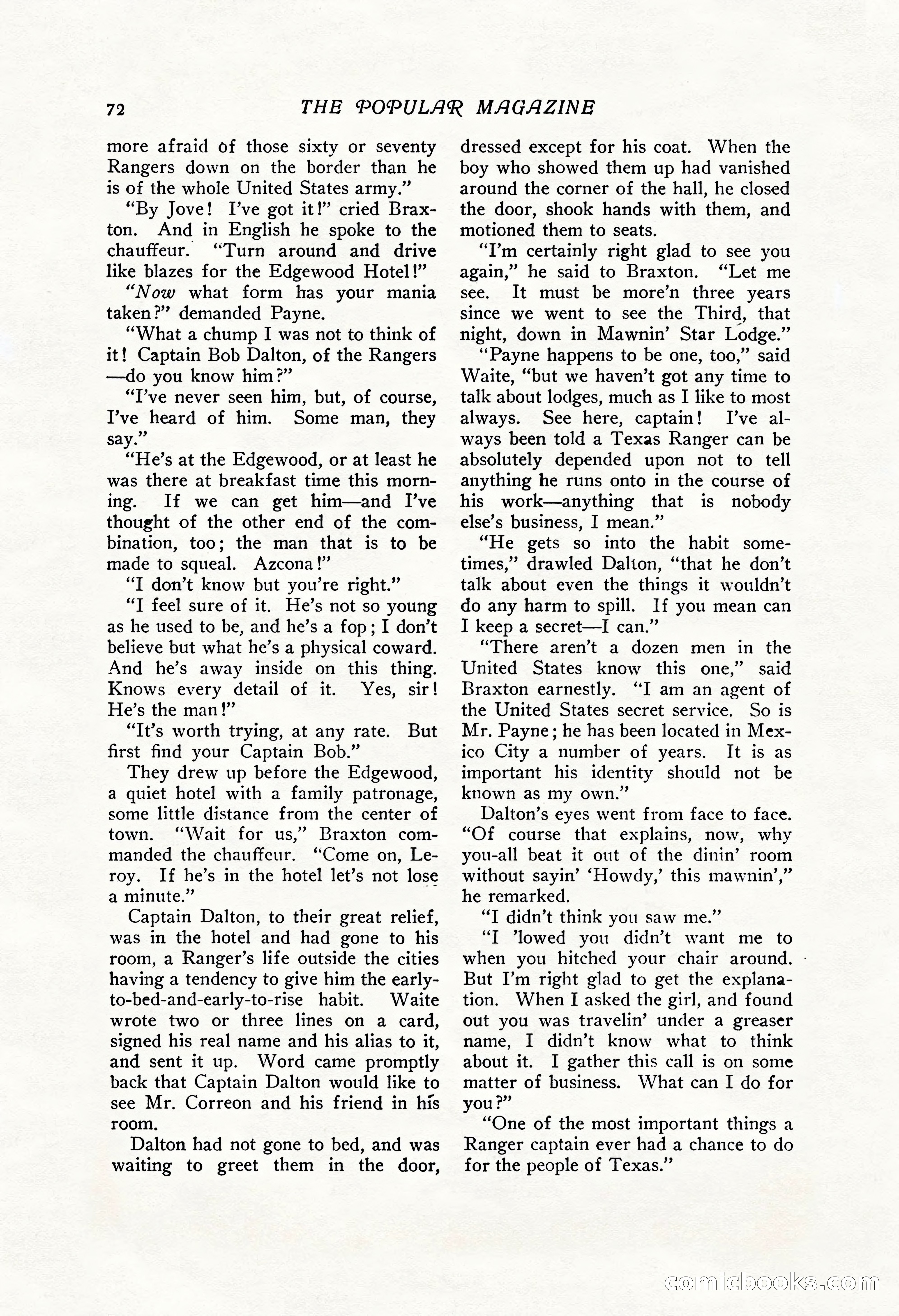 The Popular Magazine, Vol. 43, No. 1 — page 78 of 220