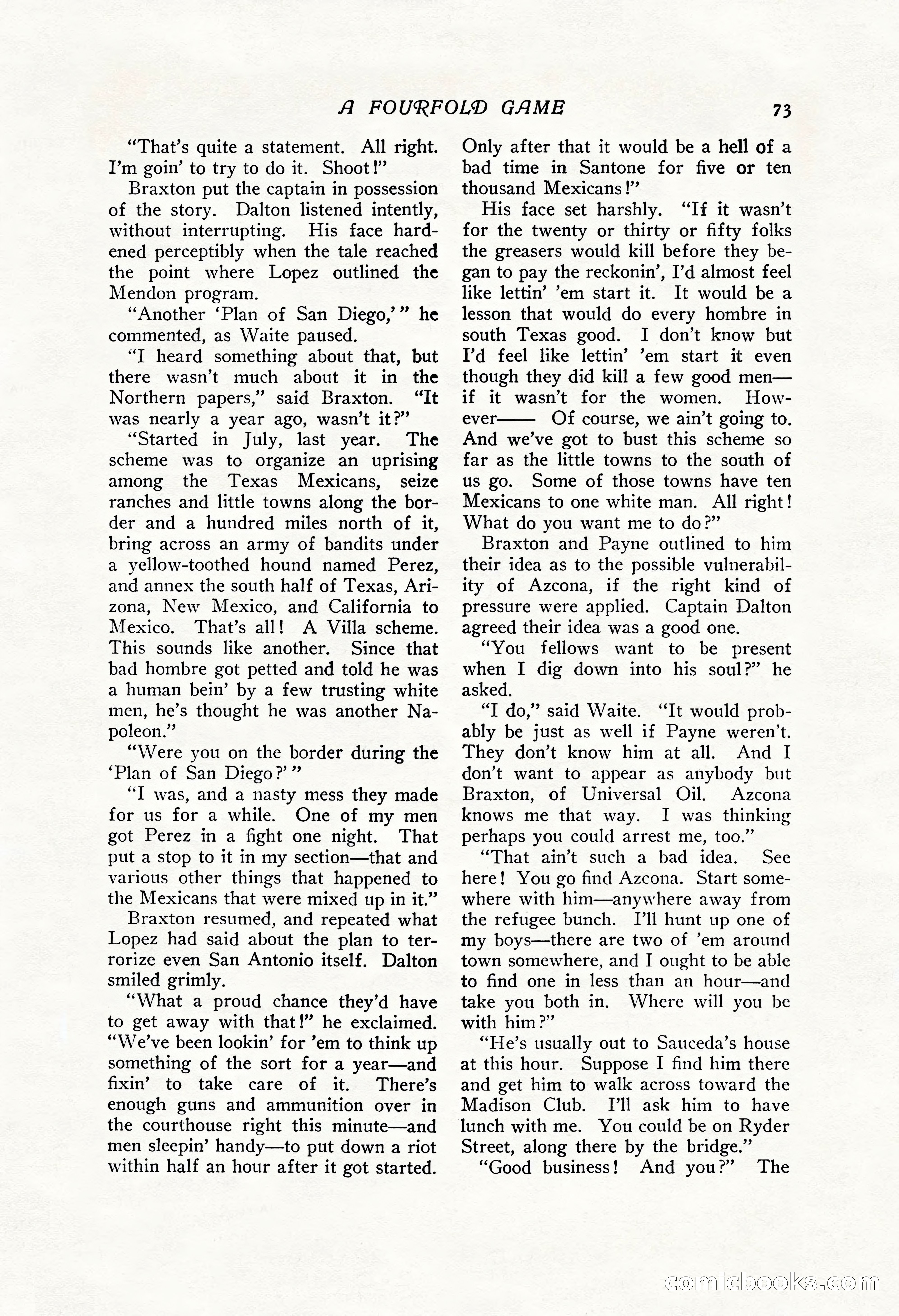The Popular Magazine, Vol. 43, No. 1 — page 79 of 220