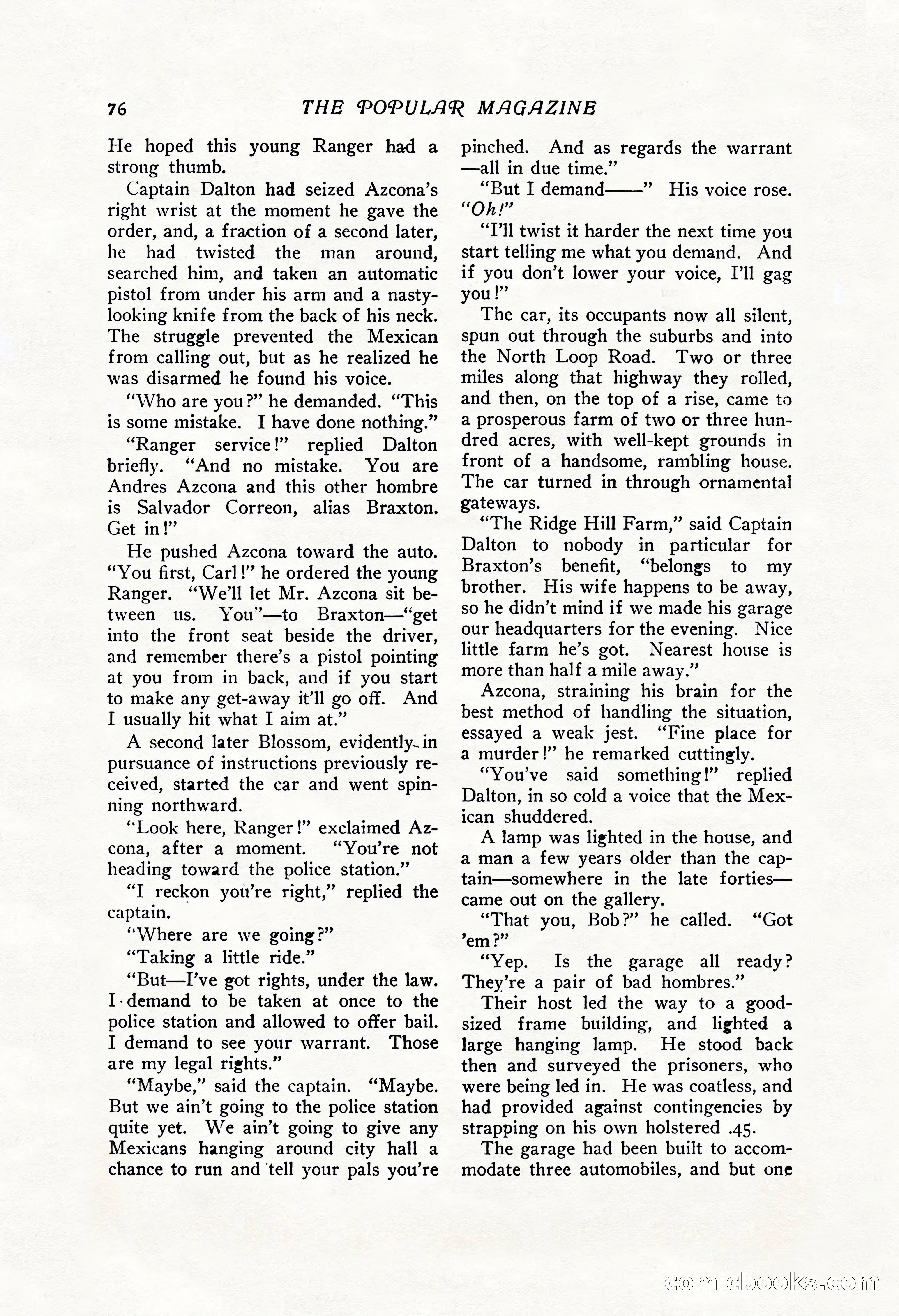The Popular Magazine, Vol. 43, No. 1 — page 82 of 220