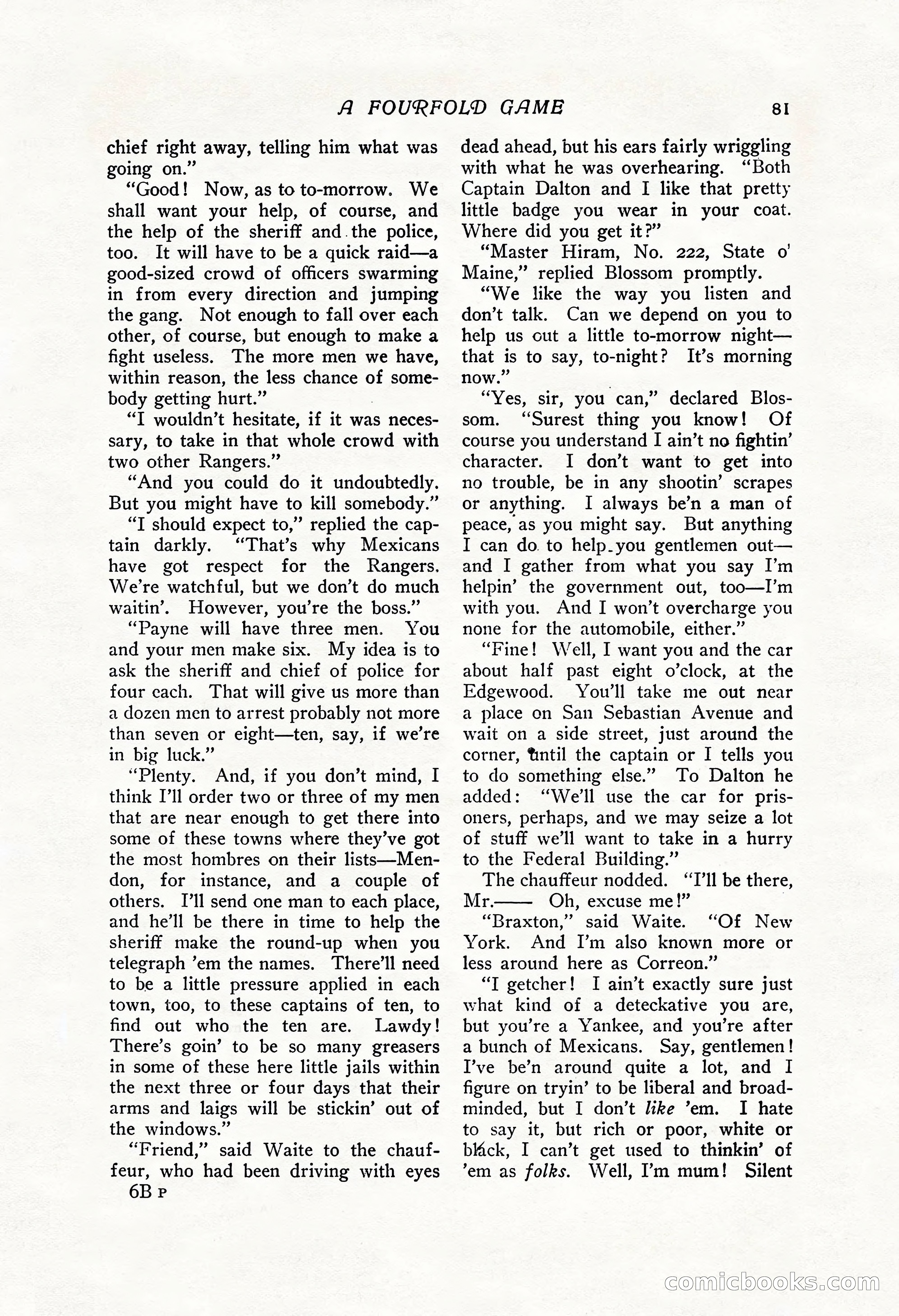 The Popular Magazine, Vol. 43, No. 1 — page 87 of 220