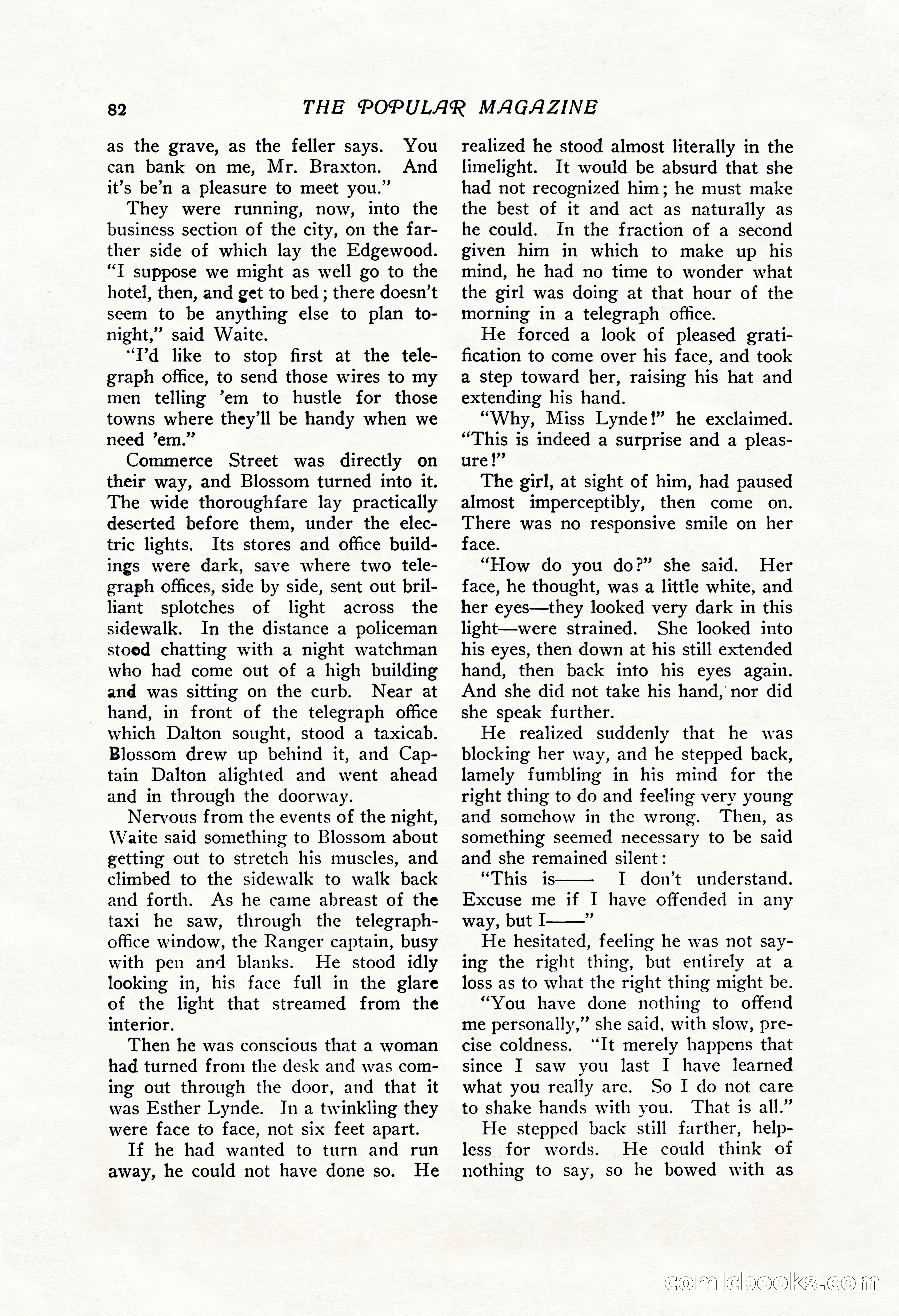 The Popular Magazine, Vol. 43, No. 1 — page 88 of 220