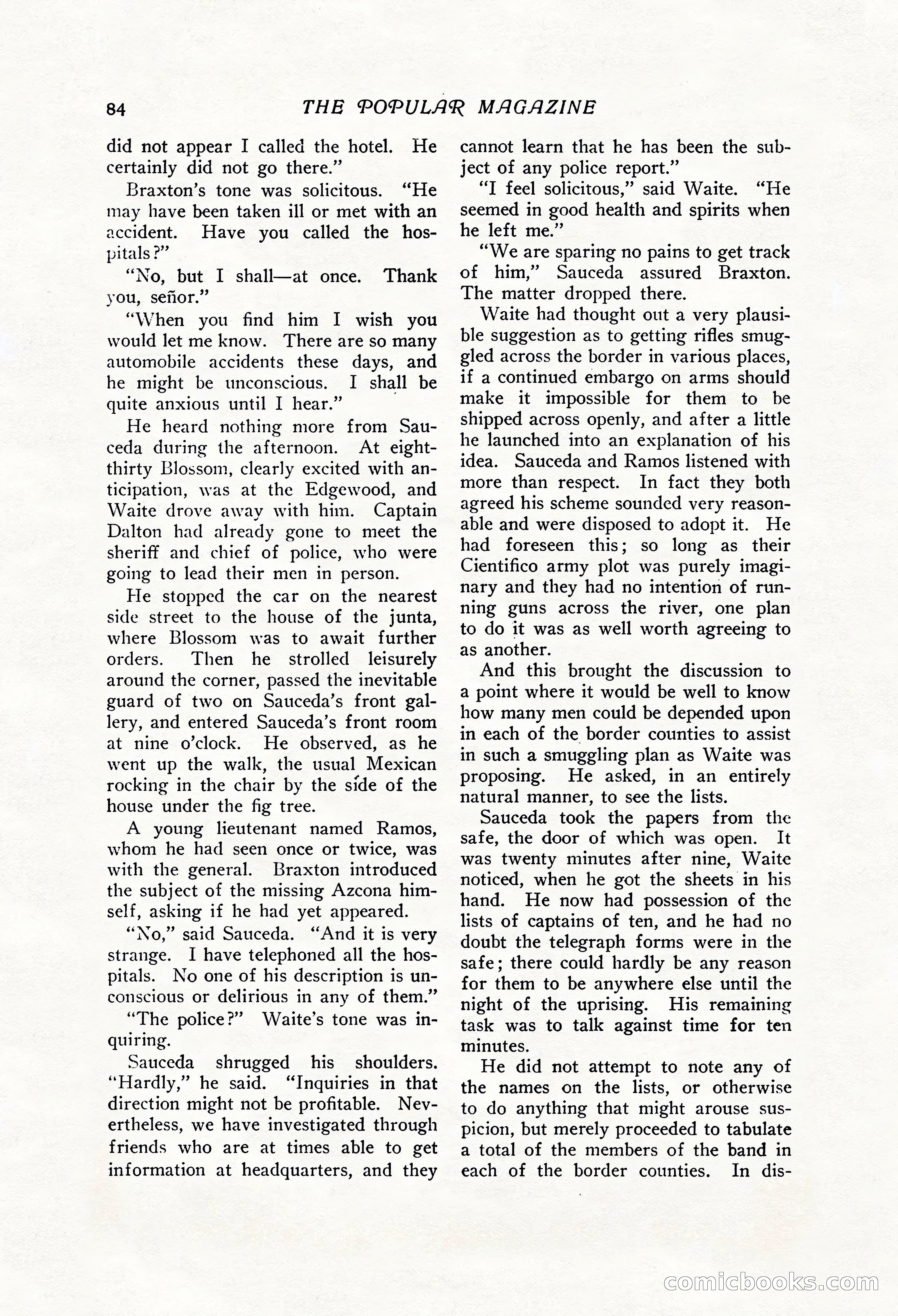 The Popular Magazine, Vol. 43, No. 1 — page 90 of 220