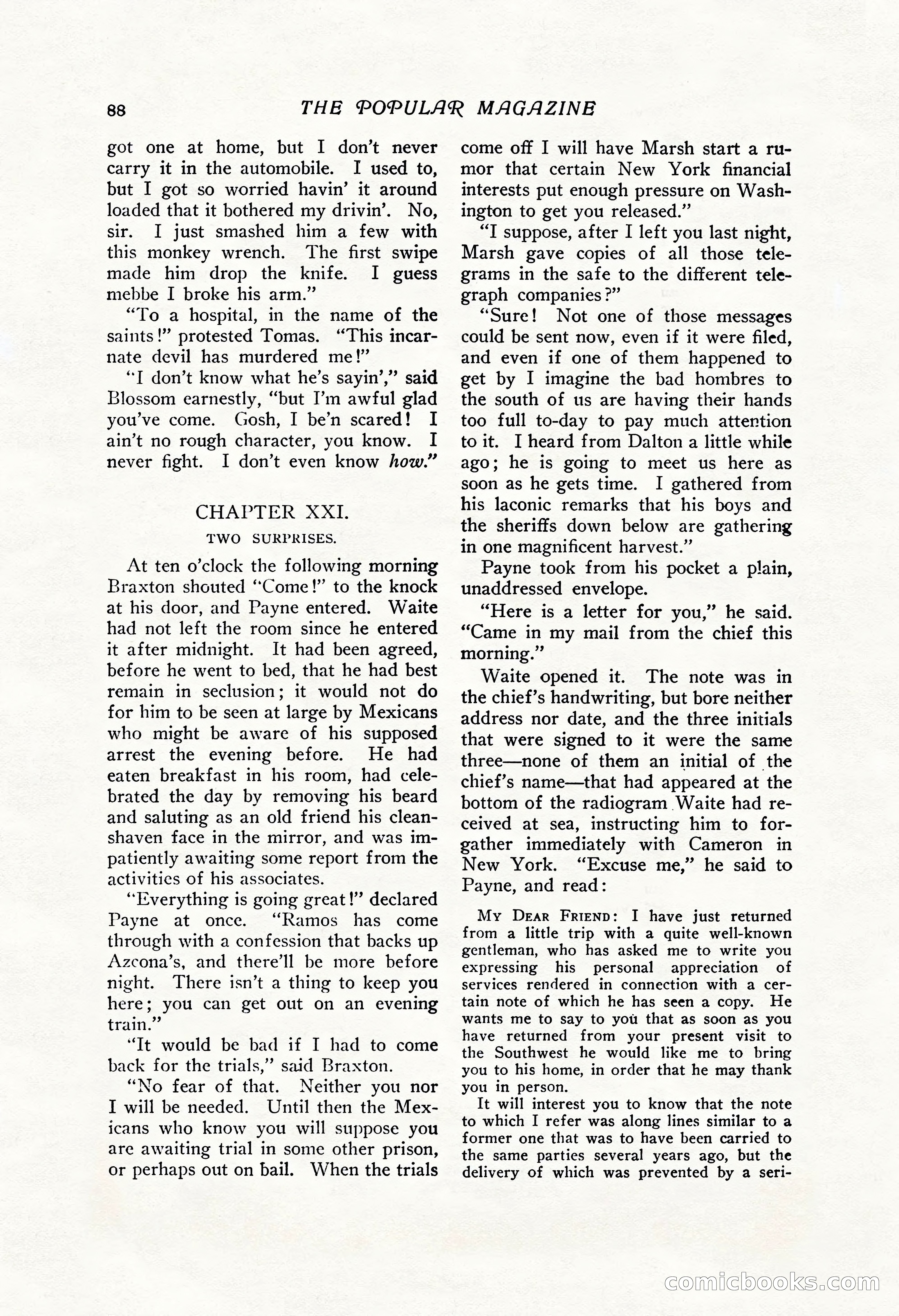 The Popular Magazine, Vol. 43, No. 1 — page 94 of 220