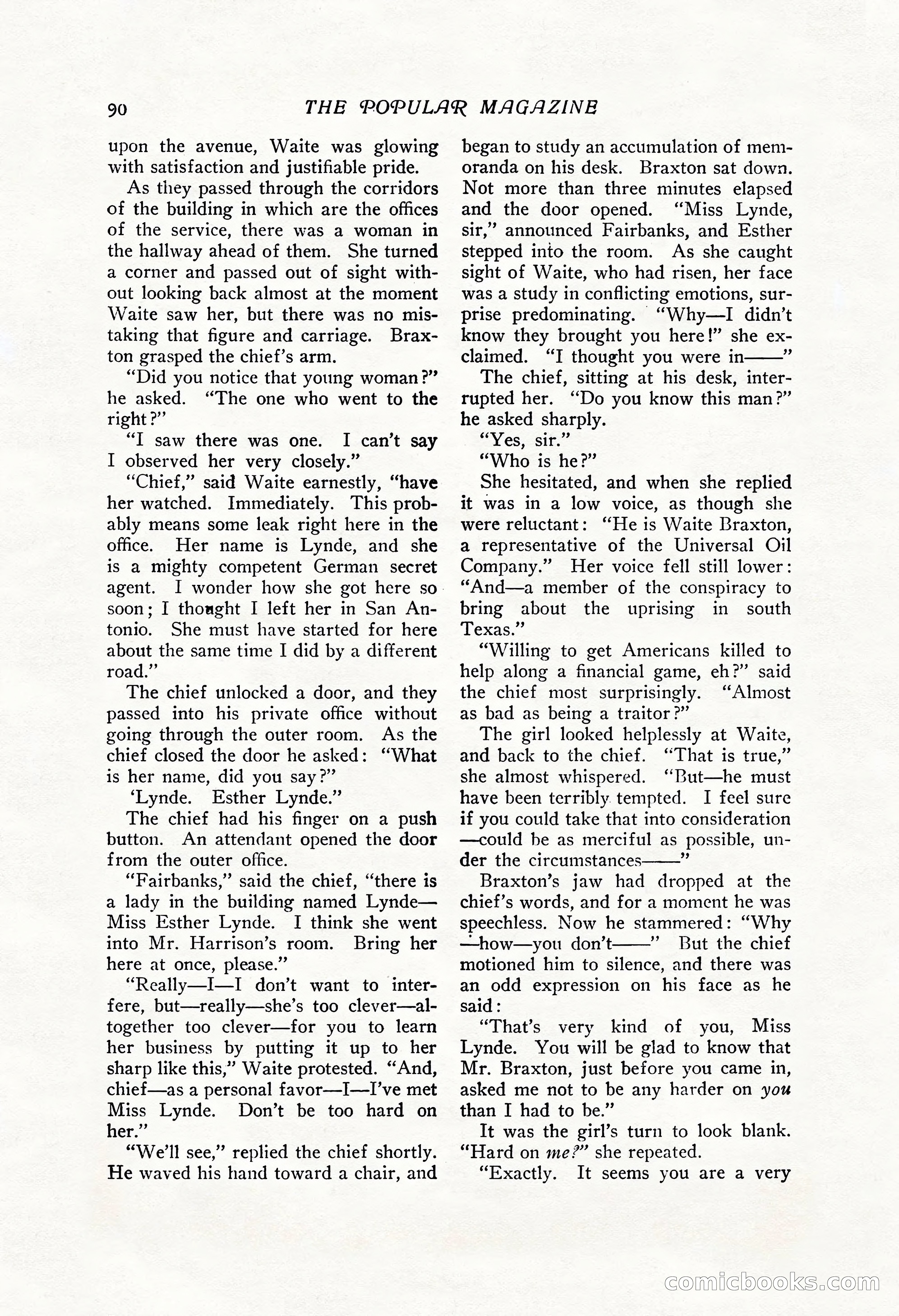 The Popular Magazine, Vol. 43, No. 1 — page 96 of 220