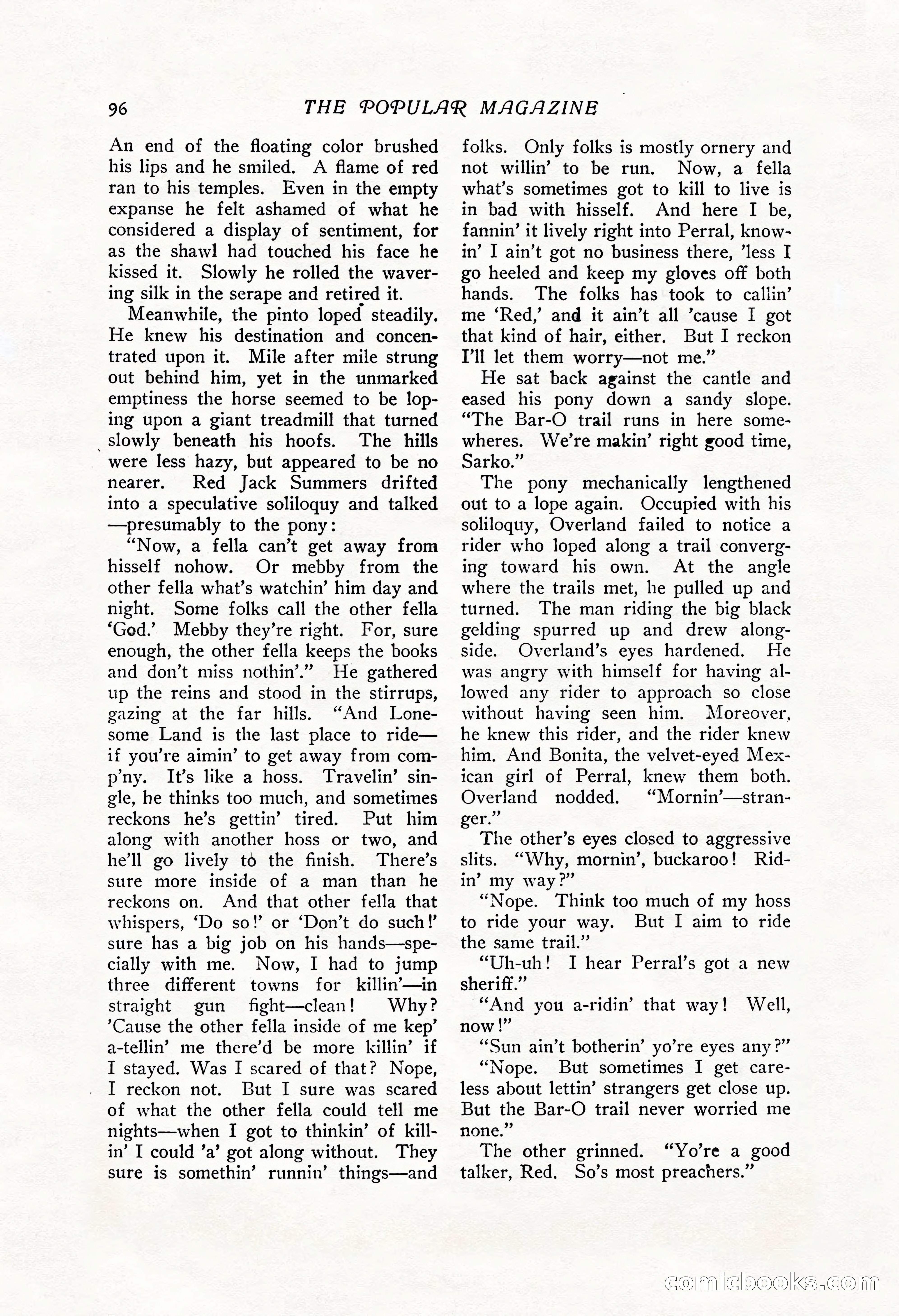 The Popular Magazine, Vol. 43, No. 1 — page 102 of 220