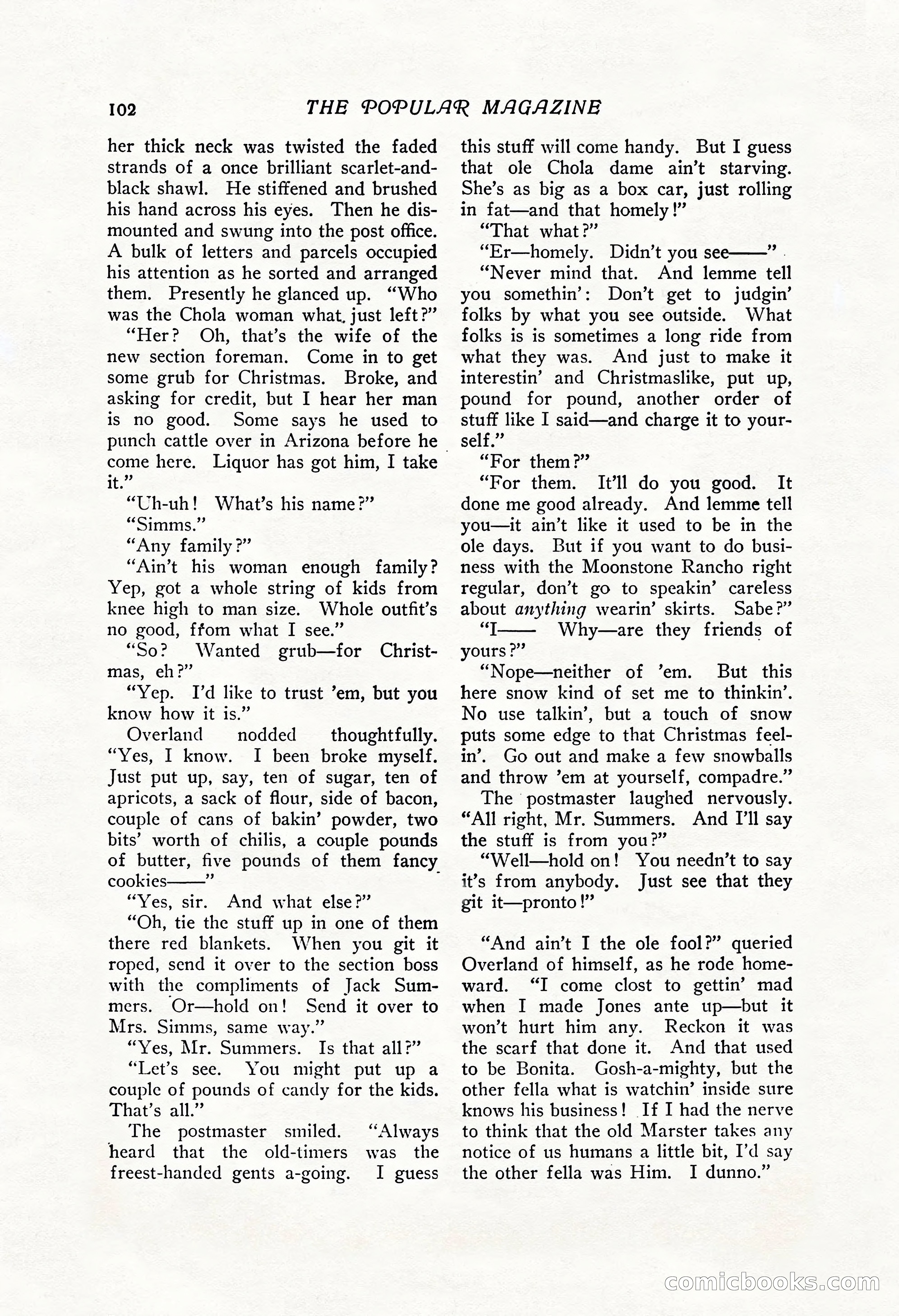 The Popular Magazine, Vol. 43, No. 1 — page 108 of 220