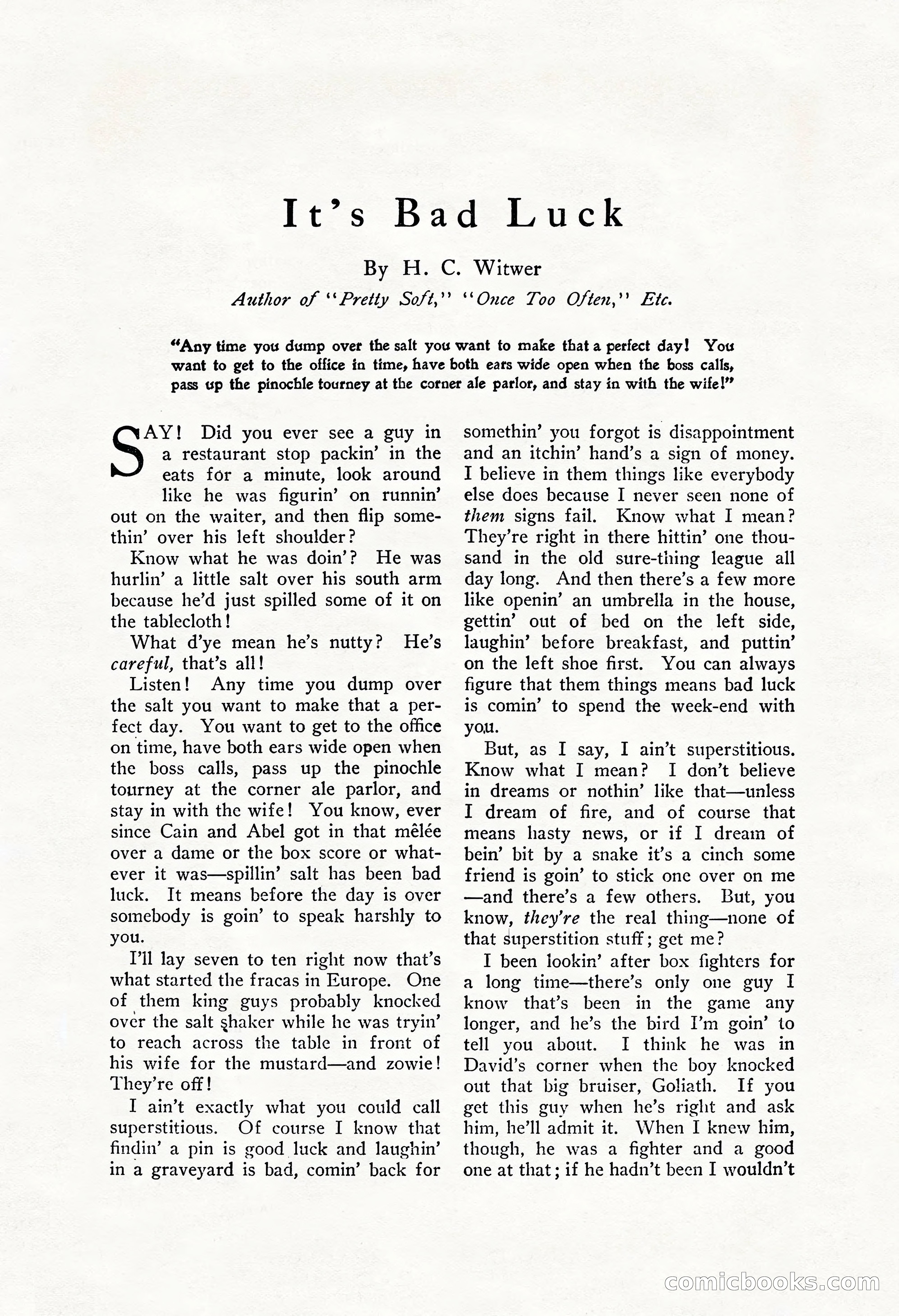The Popular Magazine, Vol. 43, No. 1 — page 109 of 220