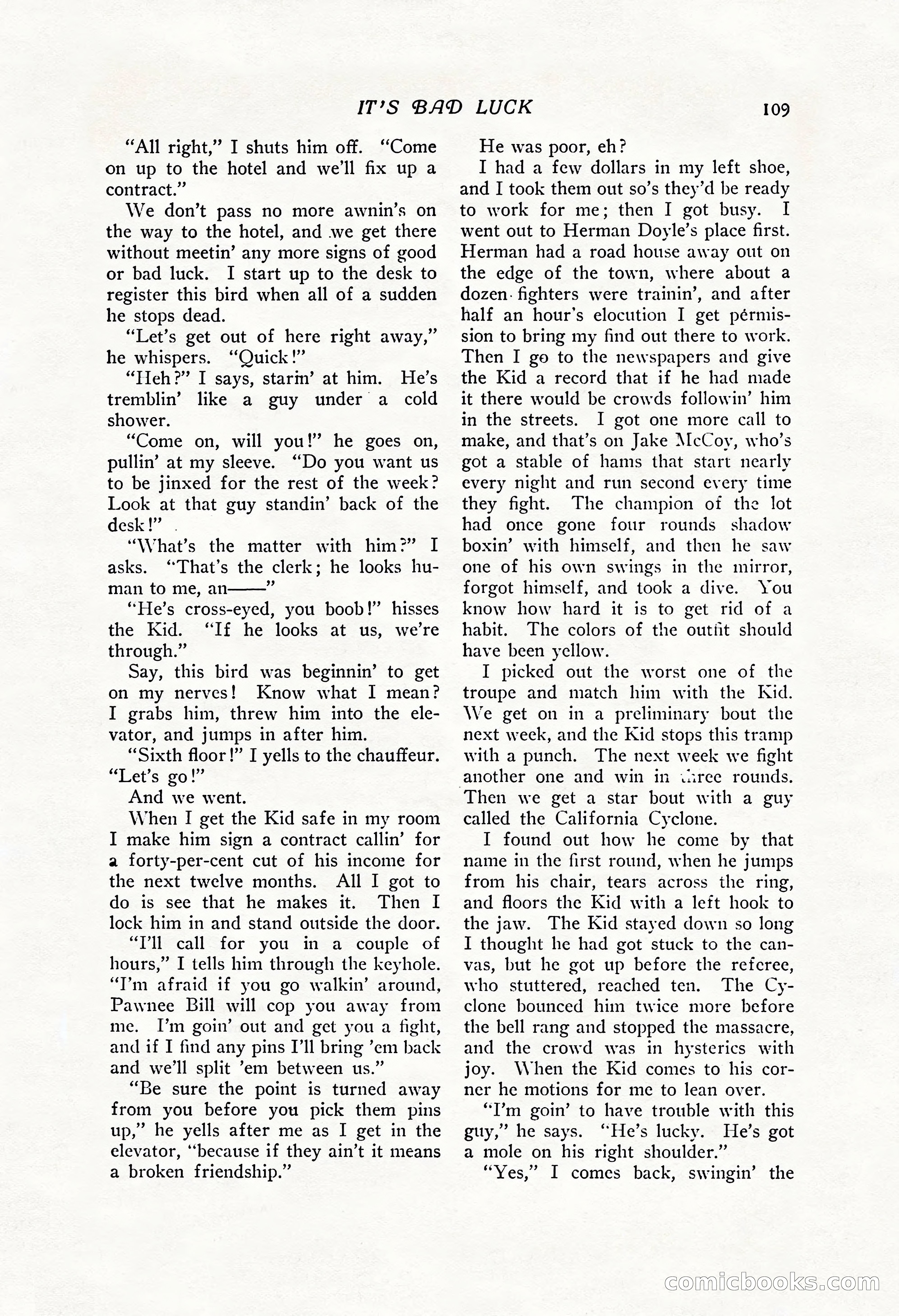The Popular Magazine, Vol. 43, No. 1 — page 115 of 220