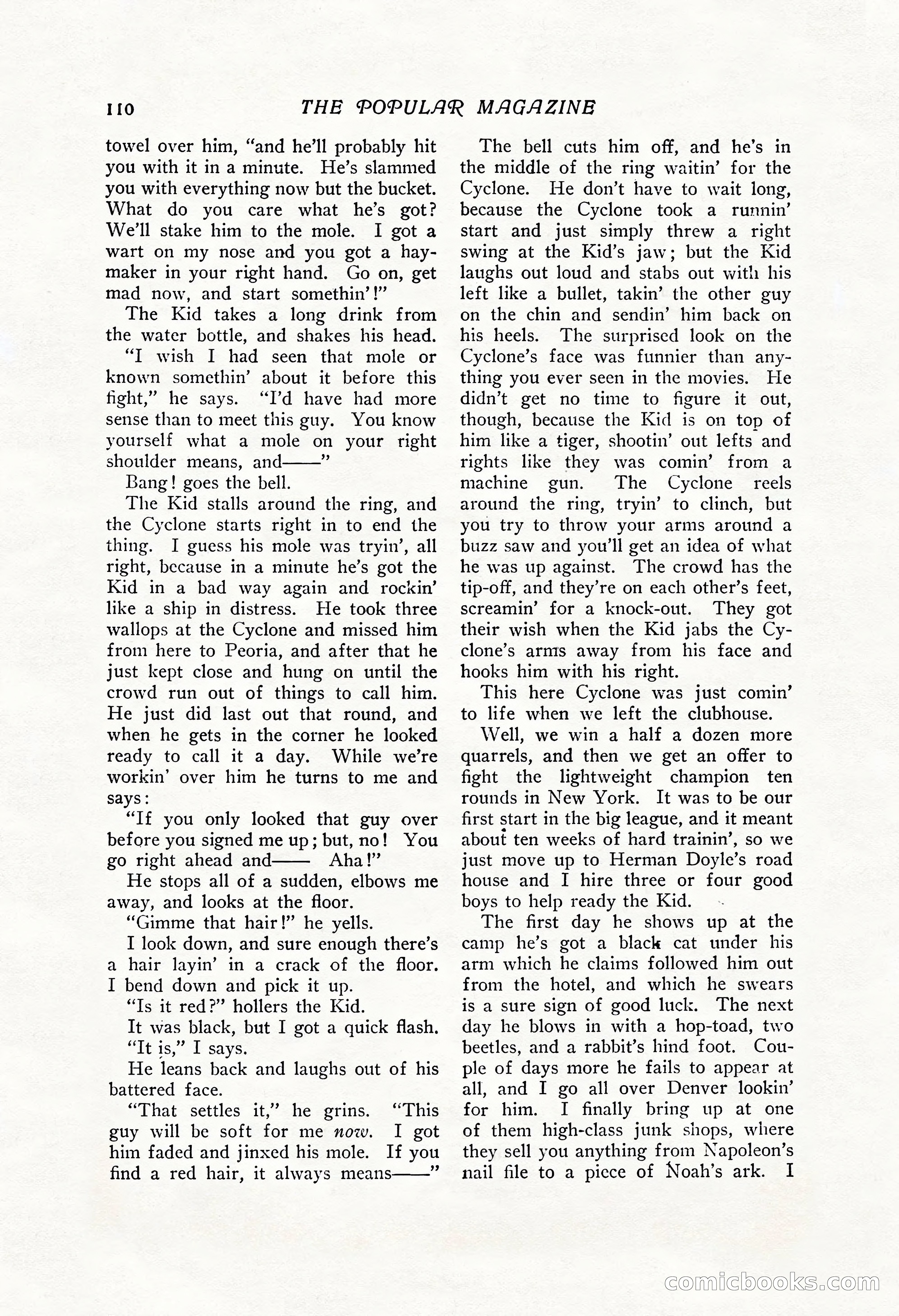 The Popular Magazine, Vol. 43, No. 1 — page 116 of 220
