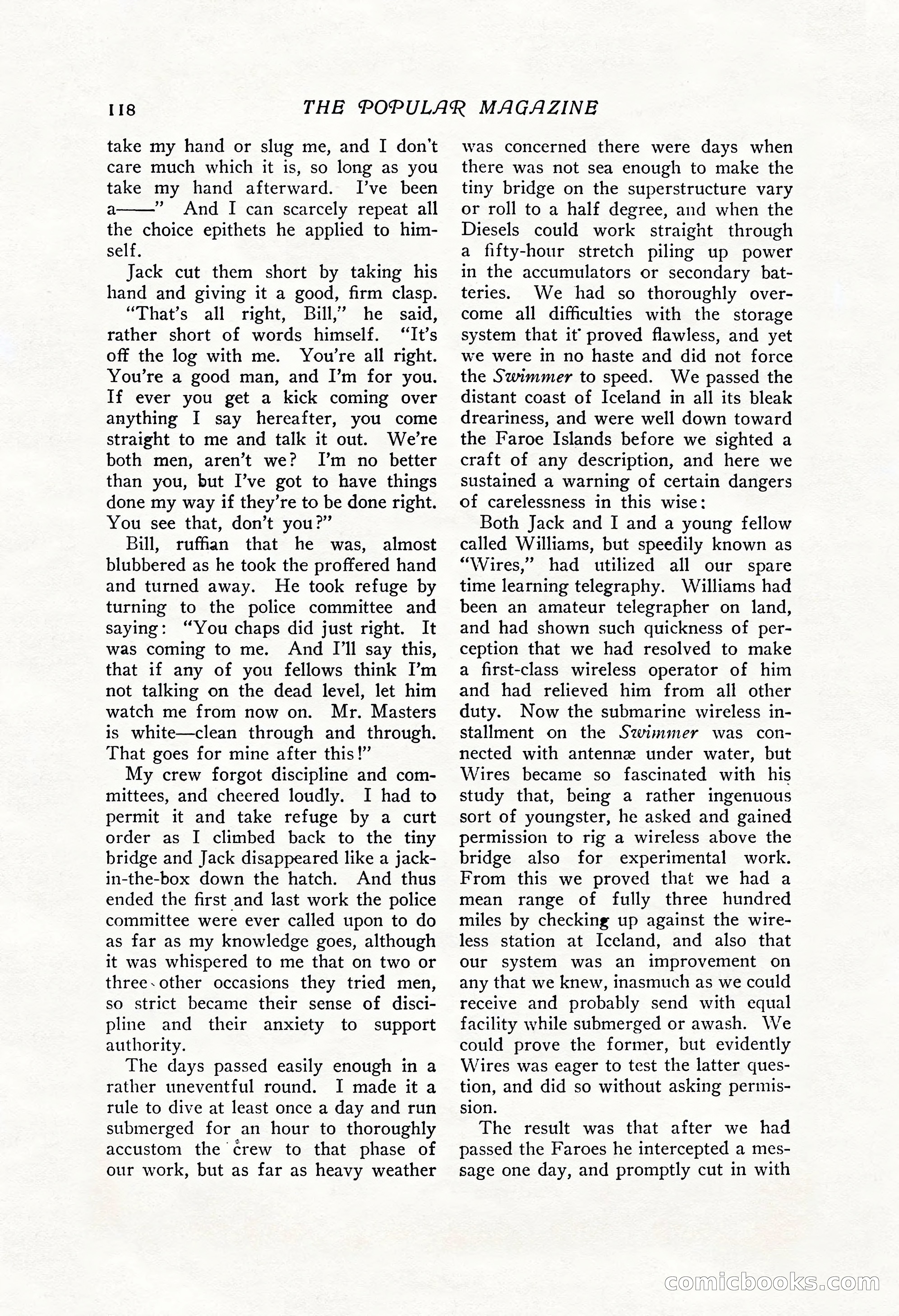The Popular Magazine, Vol. 43, No. 1 — page 124 of 220