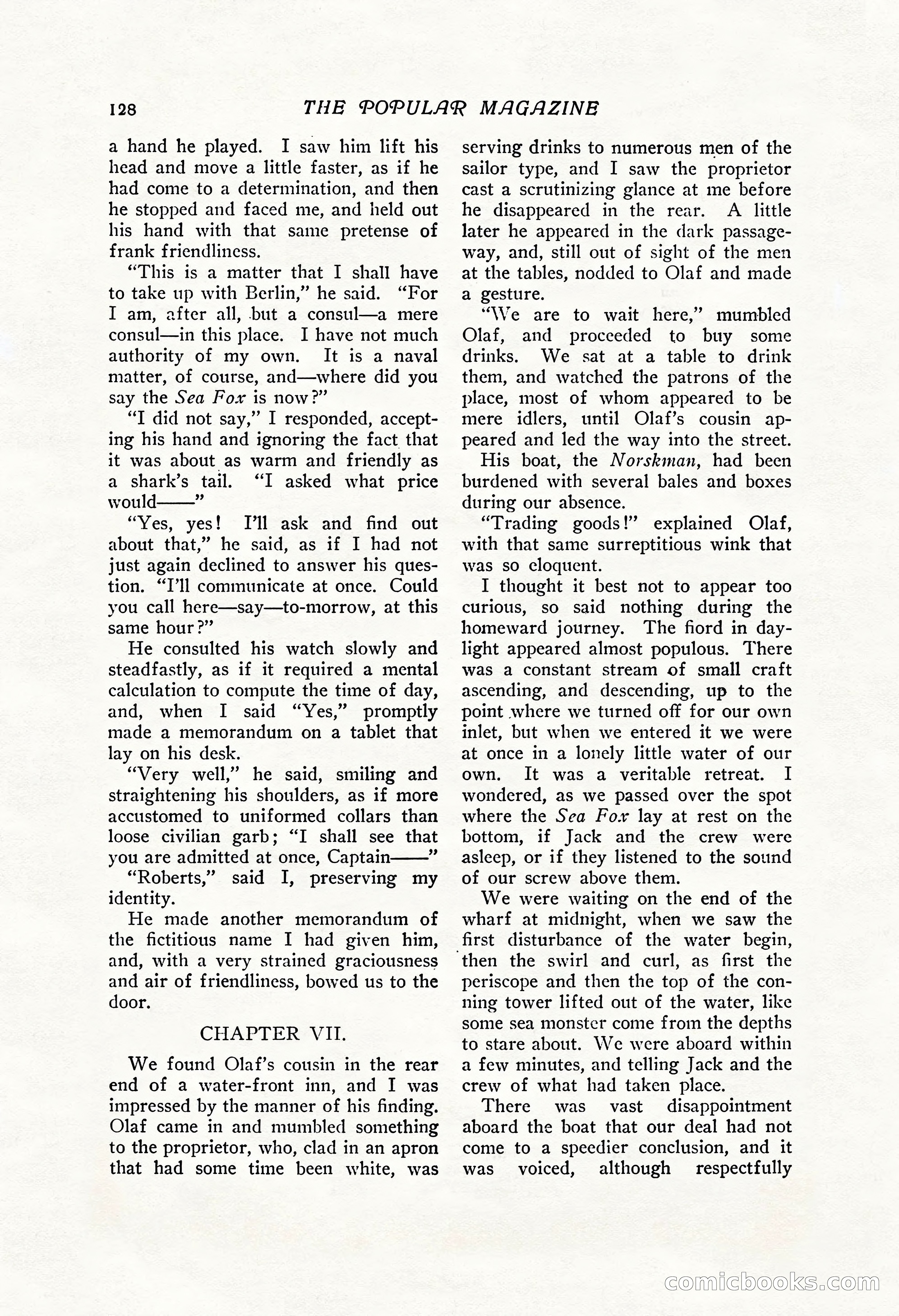 The Popular Magazine, Vol. 43, No. 1 — page 134 of 220