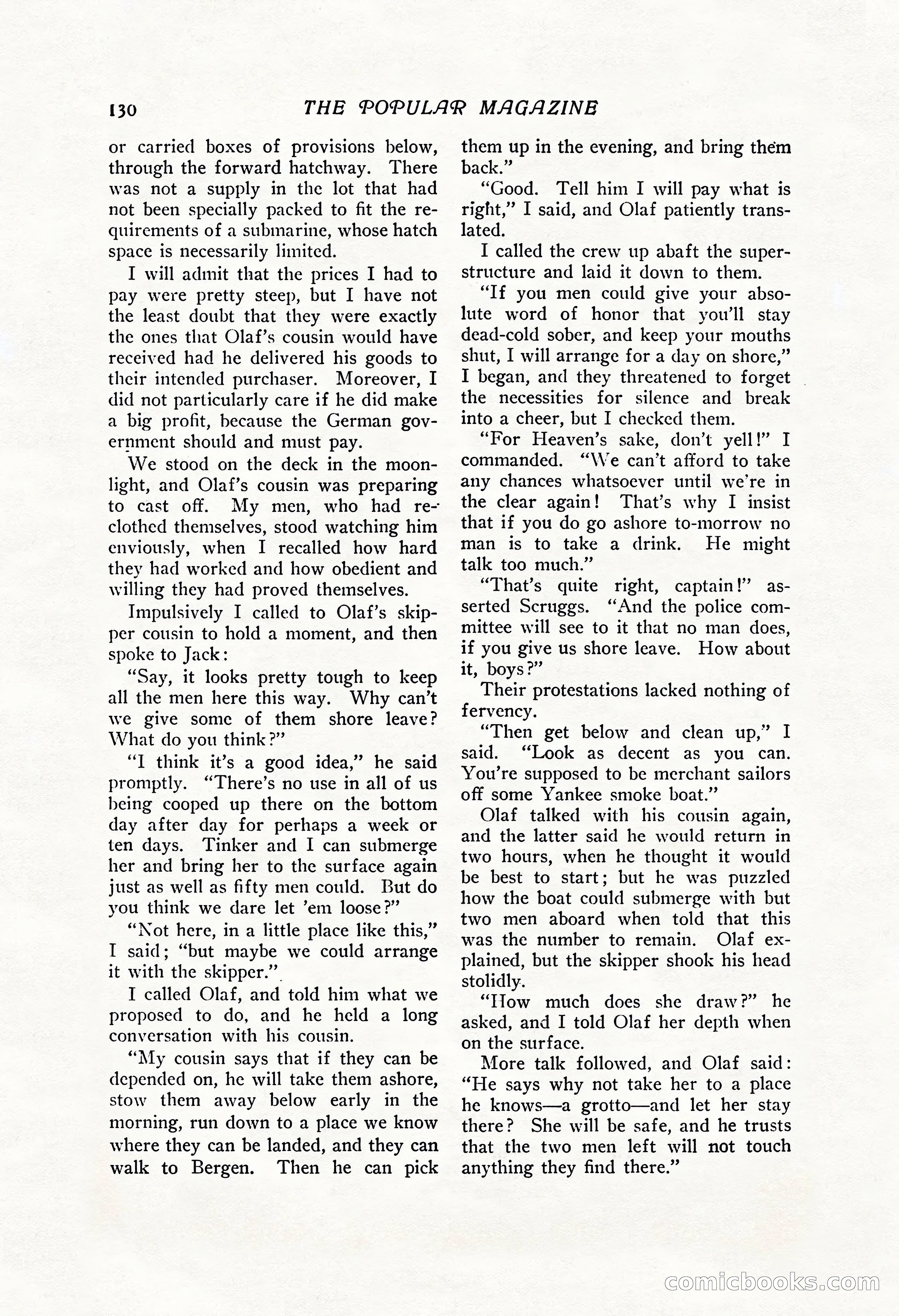 The Popular Magazine, Vol. 43, No. 1 — page 136 of 220