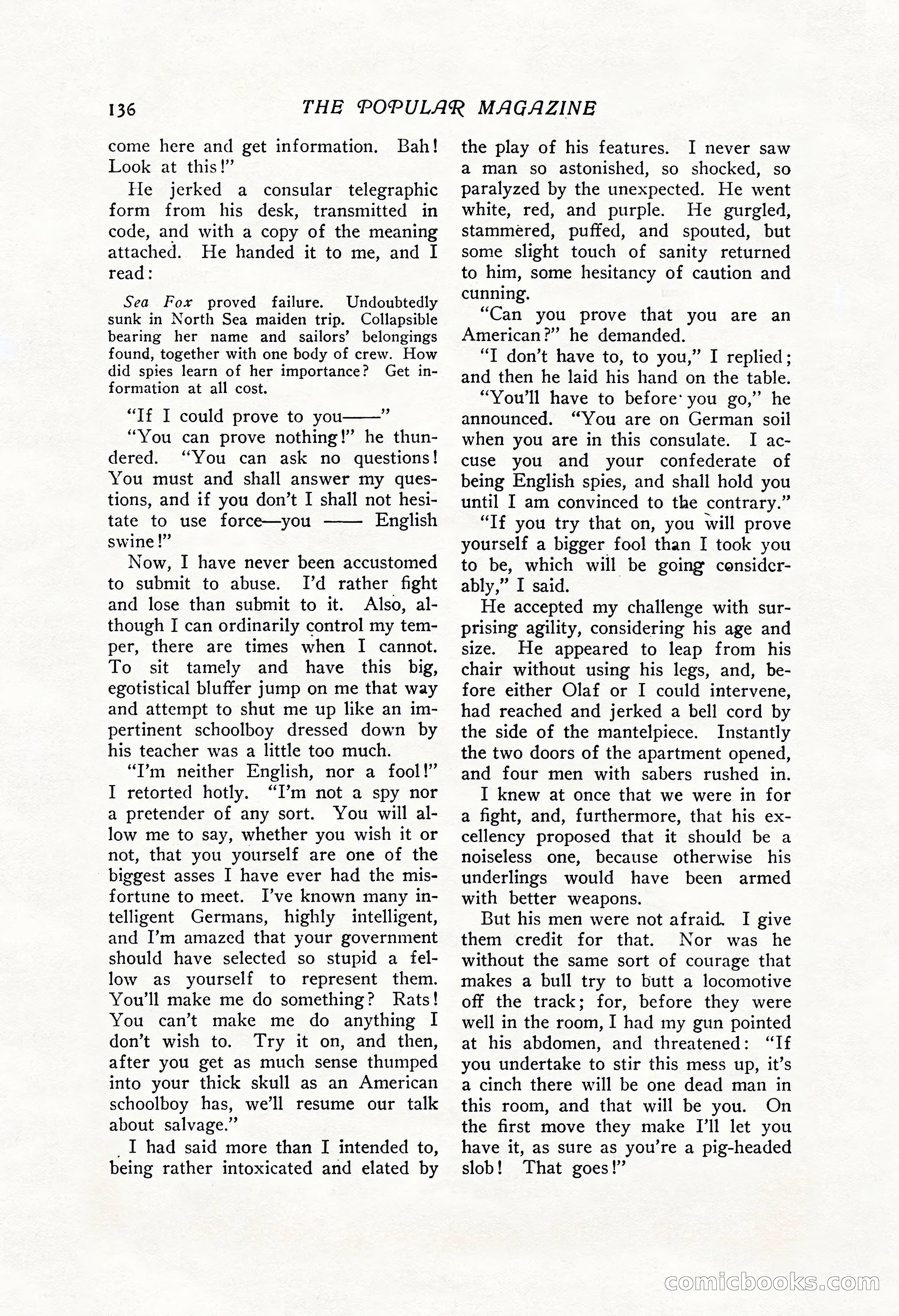 The Popular Magazine, Vol. 43, No. 1 — page 142 of 220