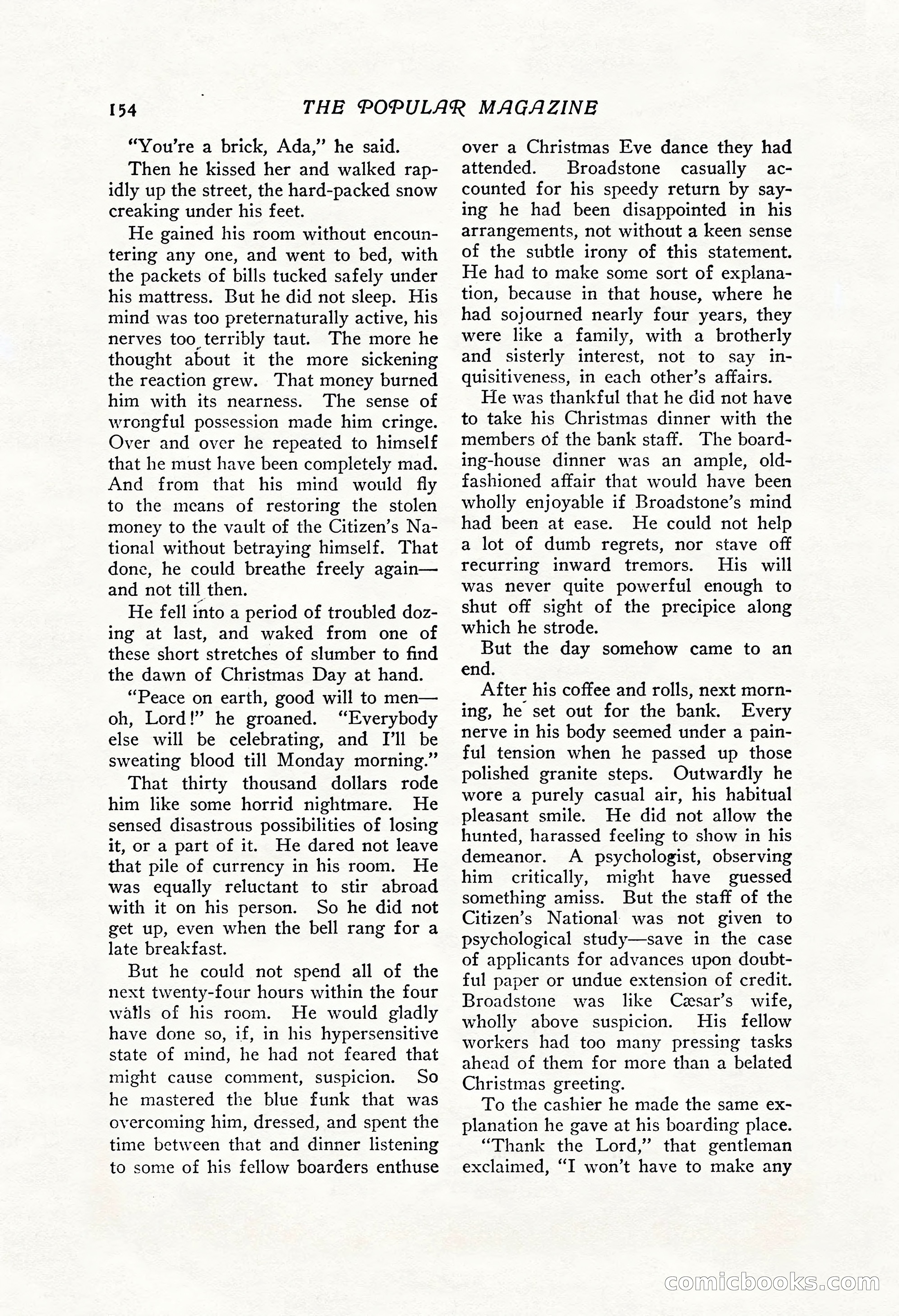 The Popular Magazine, Vol. 43, No. 1 — page 160 of 220