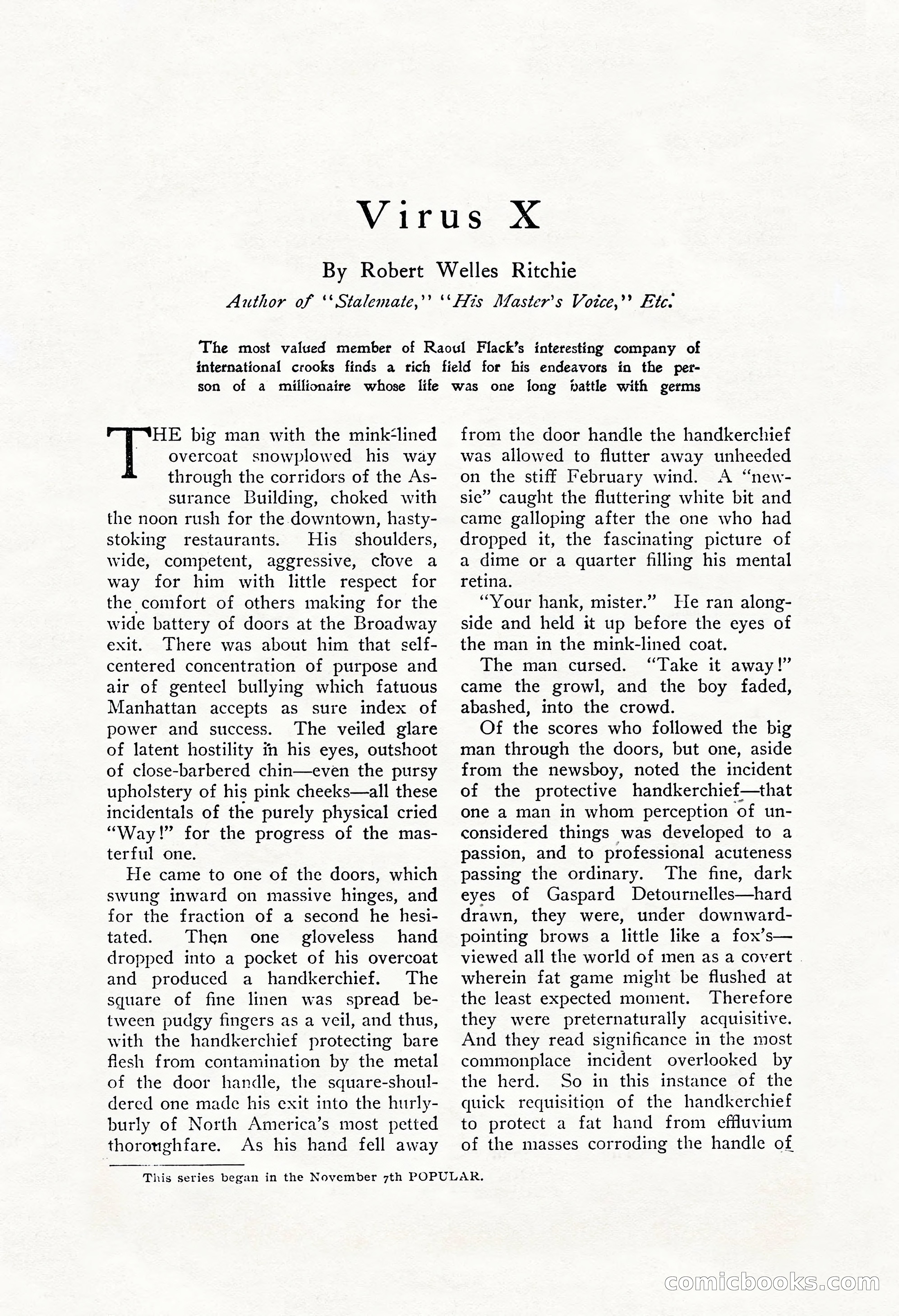 The Popular Magazine, Vol. 43, No. 1 — page 162 of 220